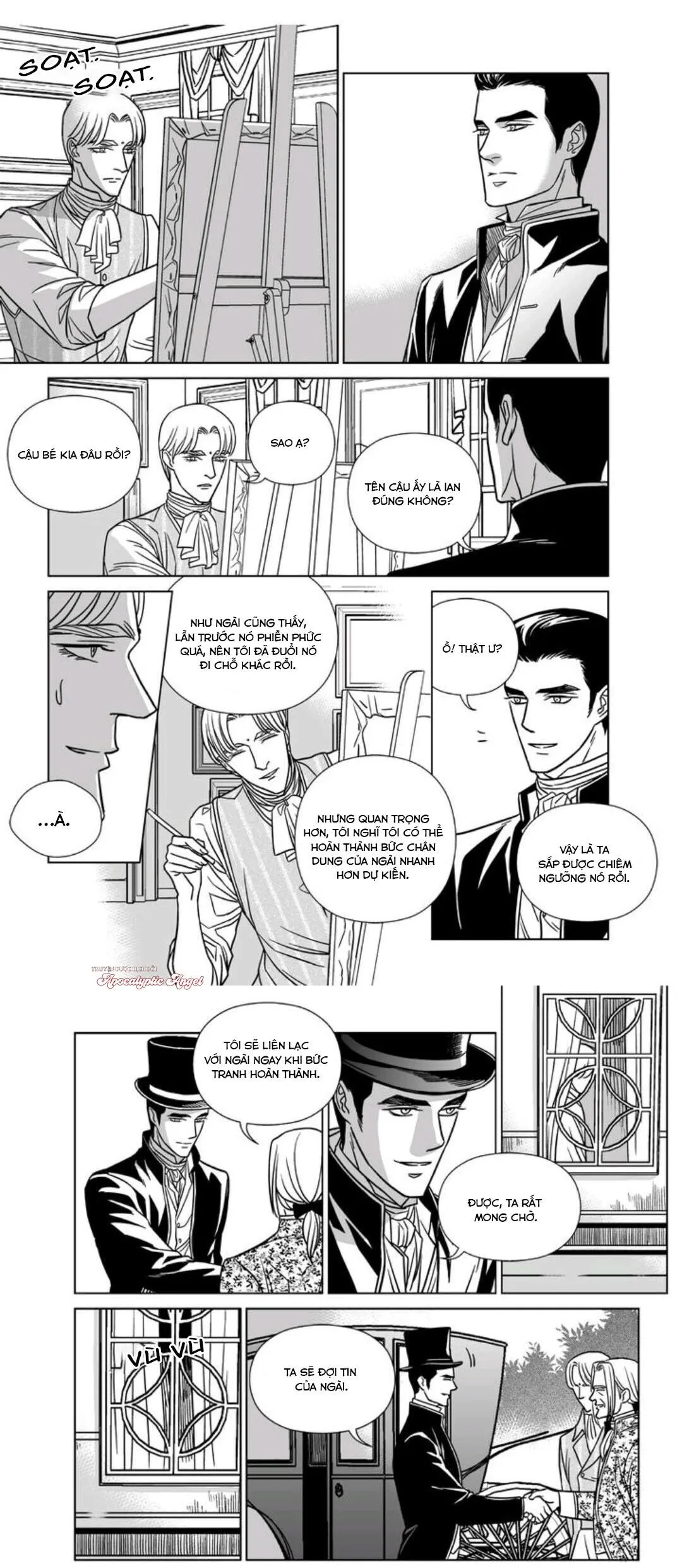 Hoạ Sư Sau Bức Màn Chapter 6 Trang 8