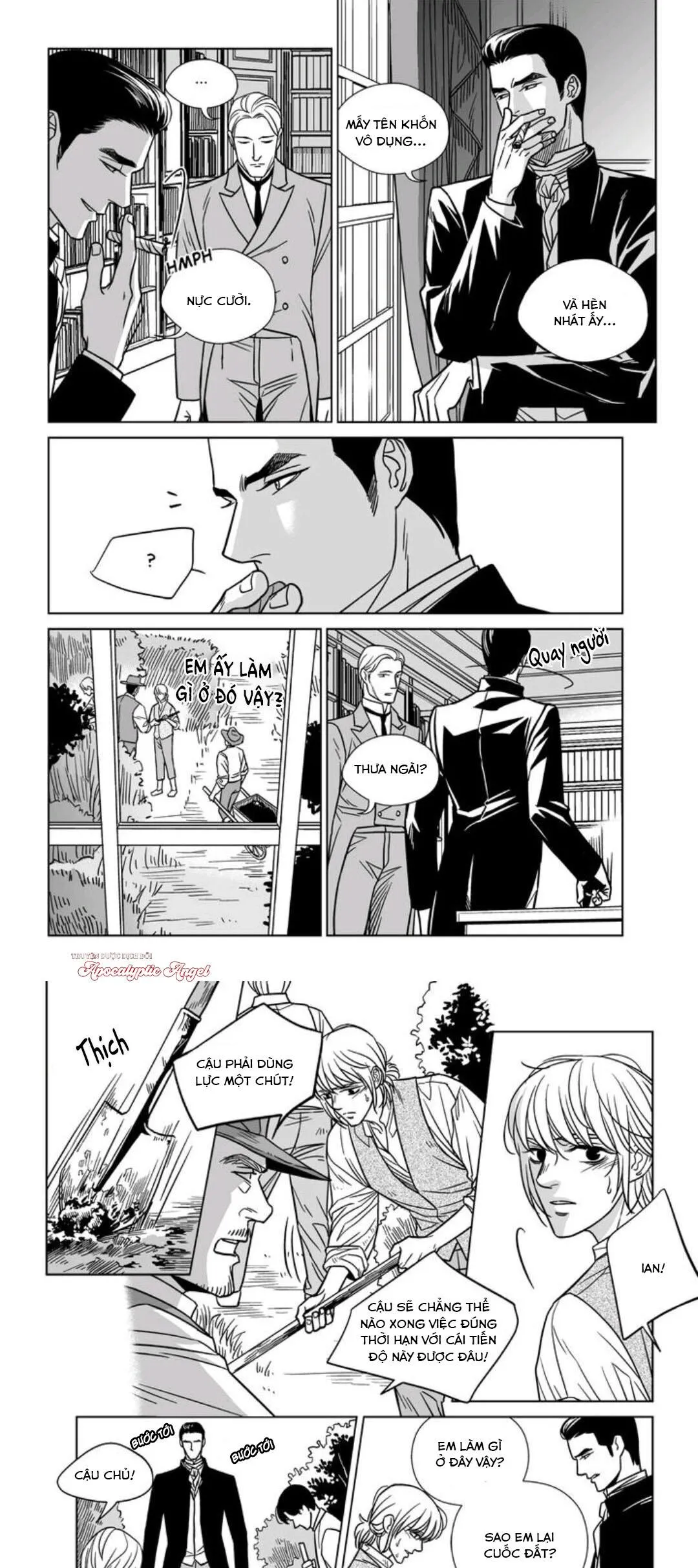 Hoạ Sư Sau Bức Màn Chapter 8 Trang 4