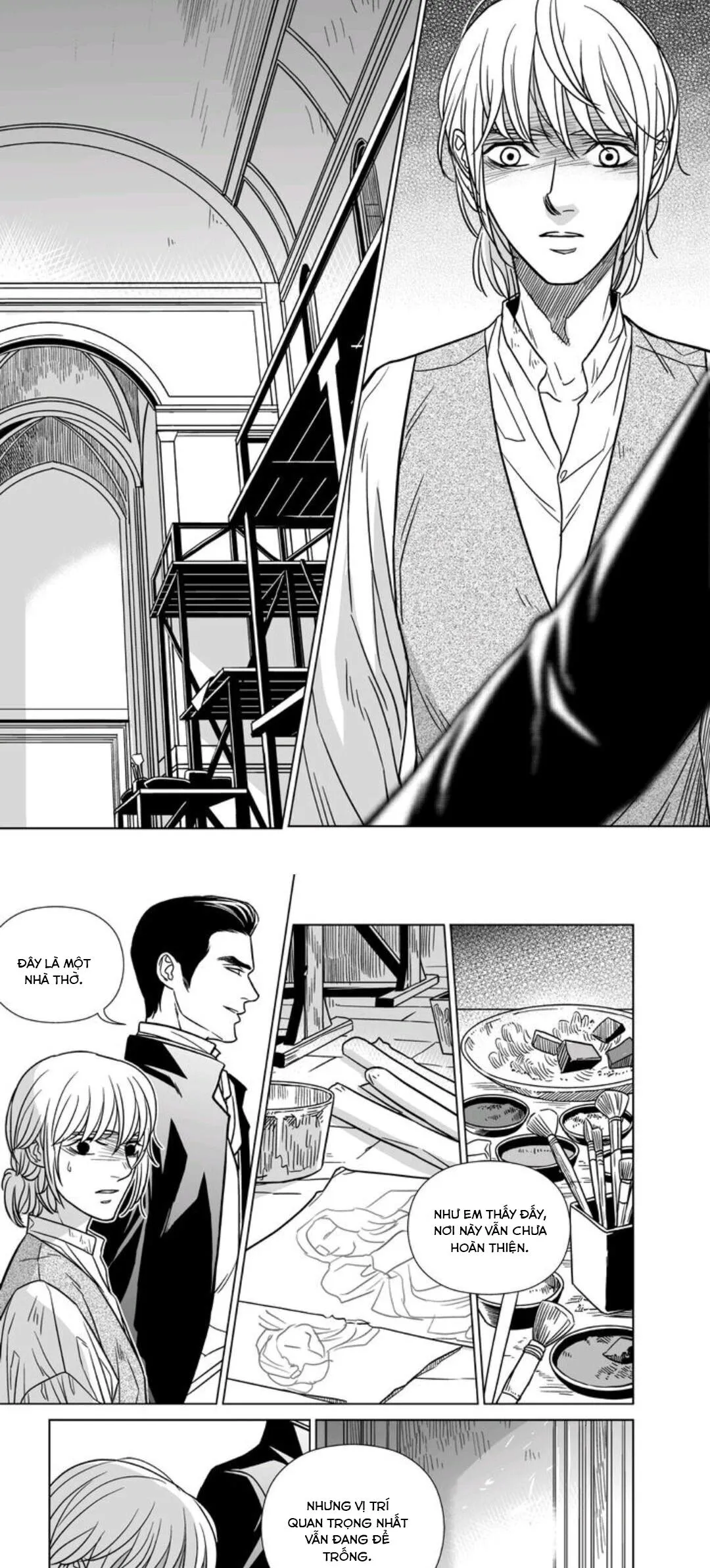 Hoạ Sư Sau Bức Màn Chapter 8 Trang 7