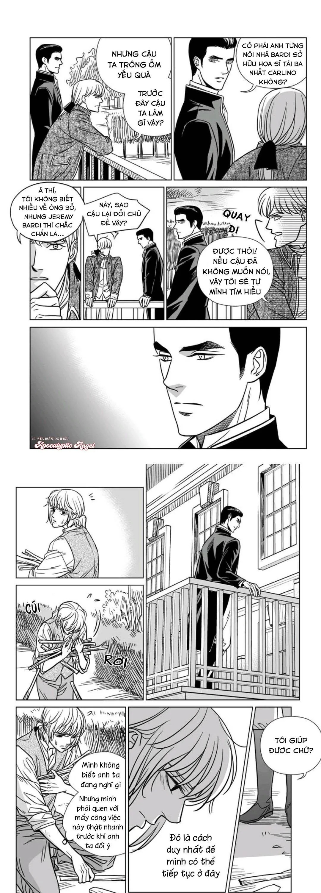 Hoạ Sư Sau Bức Màn Chapter 9 Trang 5