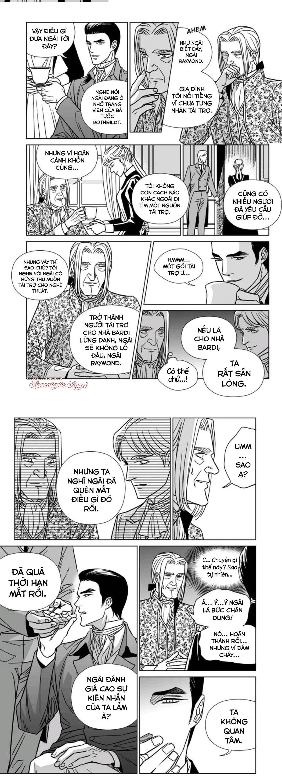 Hoạ Sư Sau Bức Màn Chapter 10 Trang 3