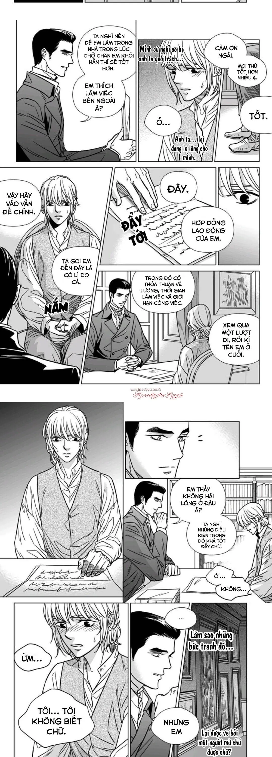 Hoạ Sư Sau Bức Màn Chapter 10 Trang 6