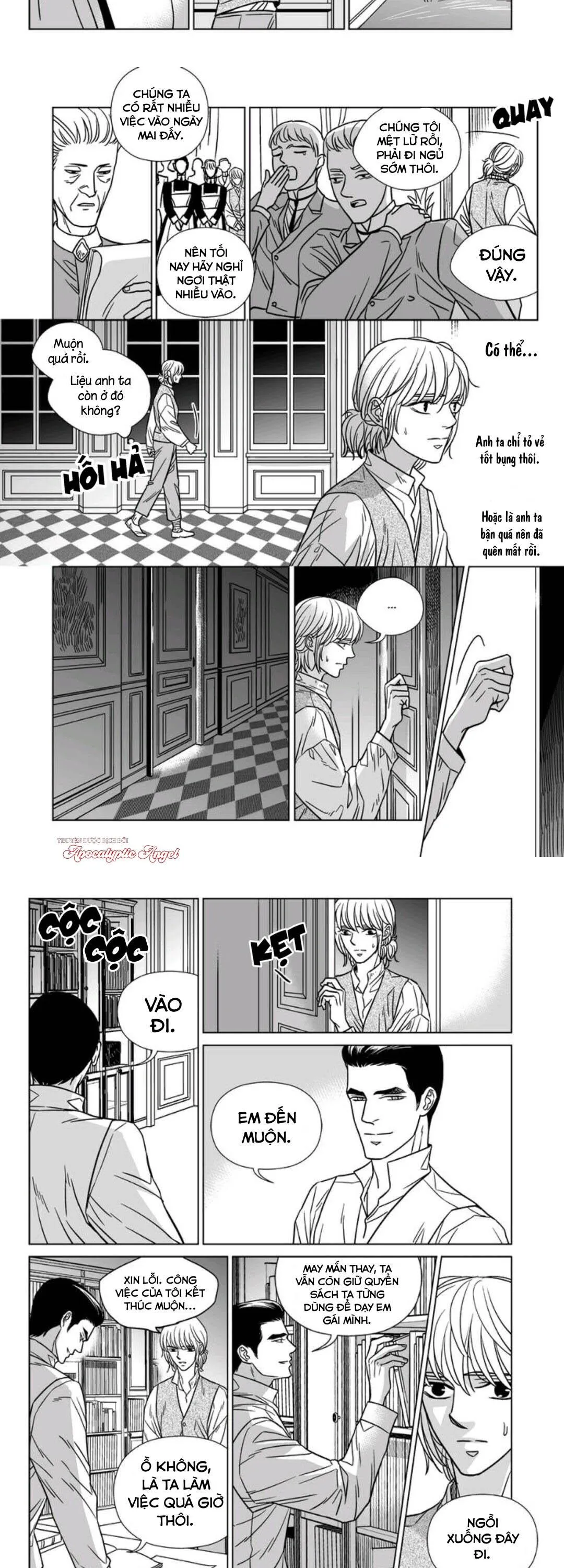 Hoạ Sư Sau Bức Màn Chapter 10 Trang 8