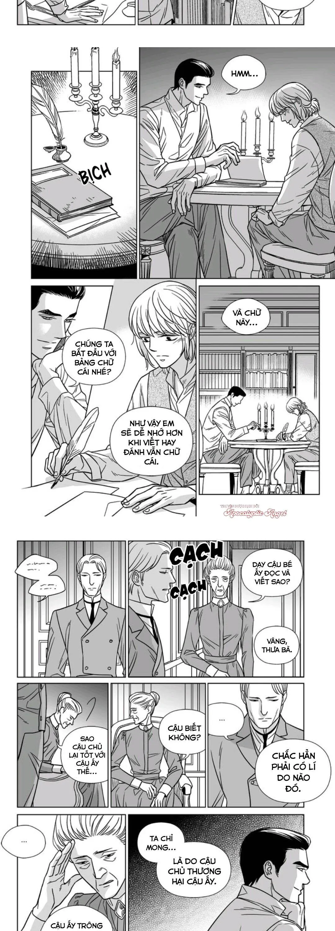 Hoạ Sư Sau Bức Màn Chapter 10 Trang 9