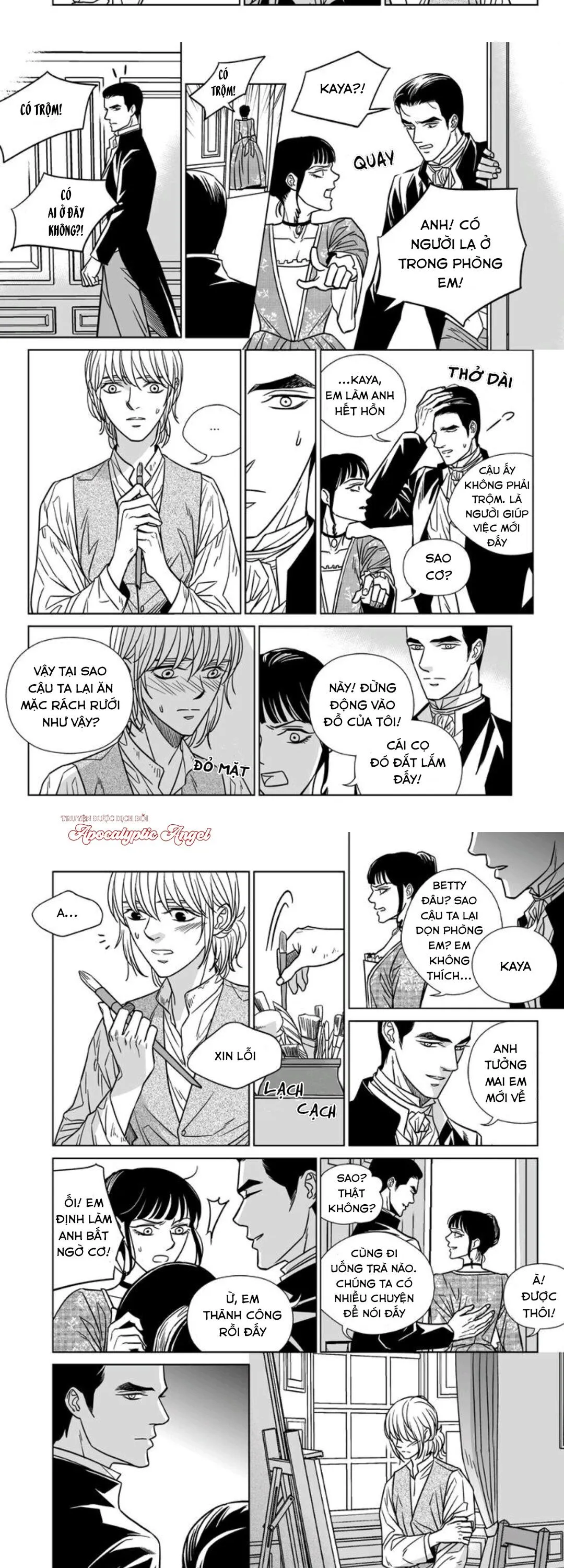 Hoạ Sư Sau Bức Màn Chapter 11 Trang 6