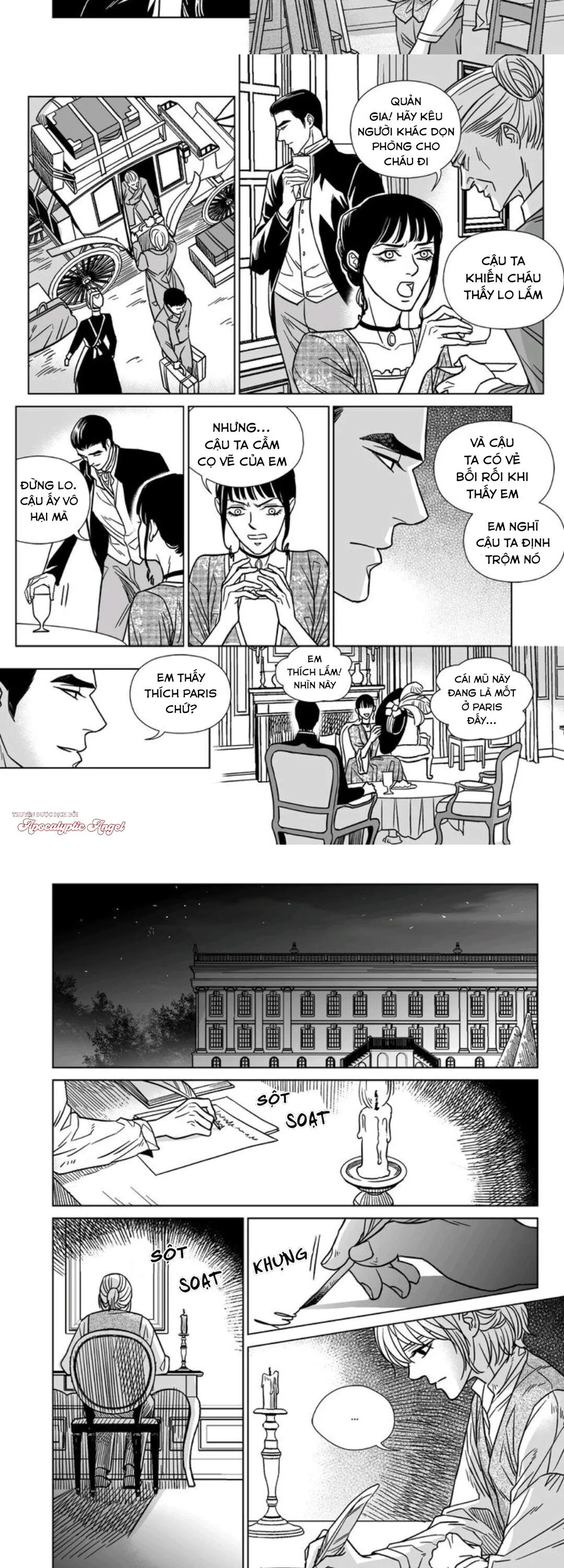 Hoạ Sư Sau Bức Màn Chapter 11 Trang 7