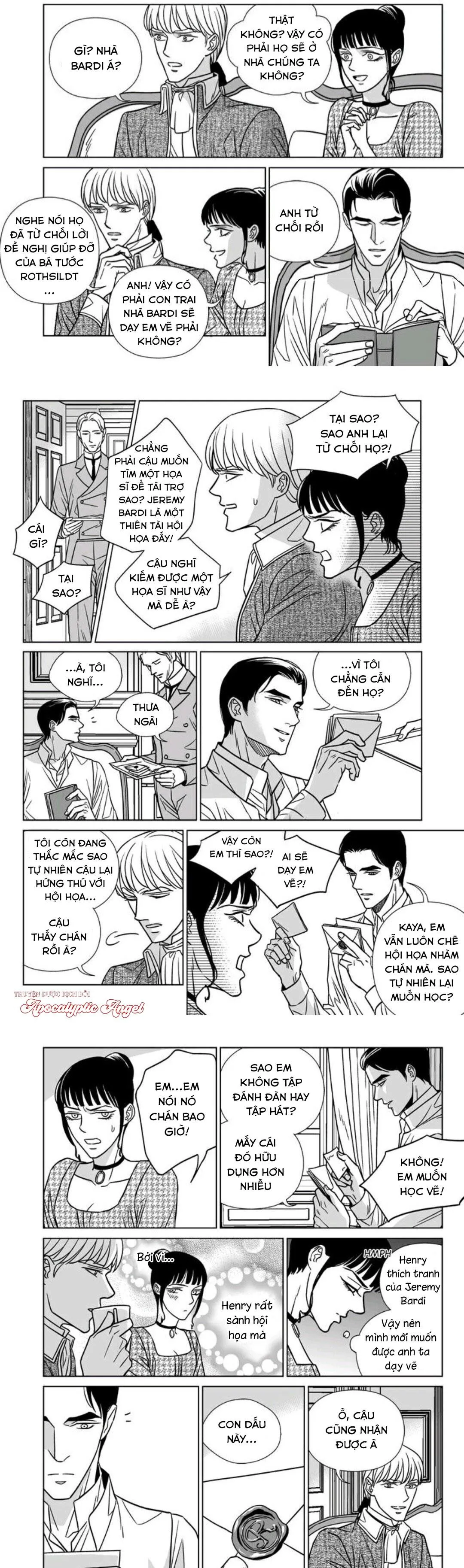 Hoạ Sư Sau Bức Màn Chapter 11 Trang 11