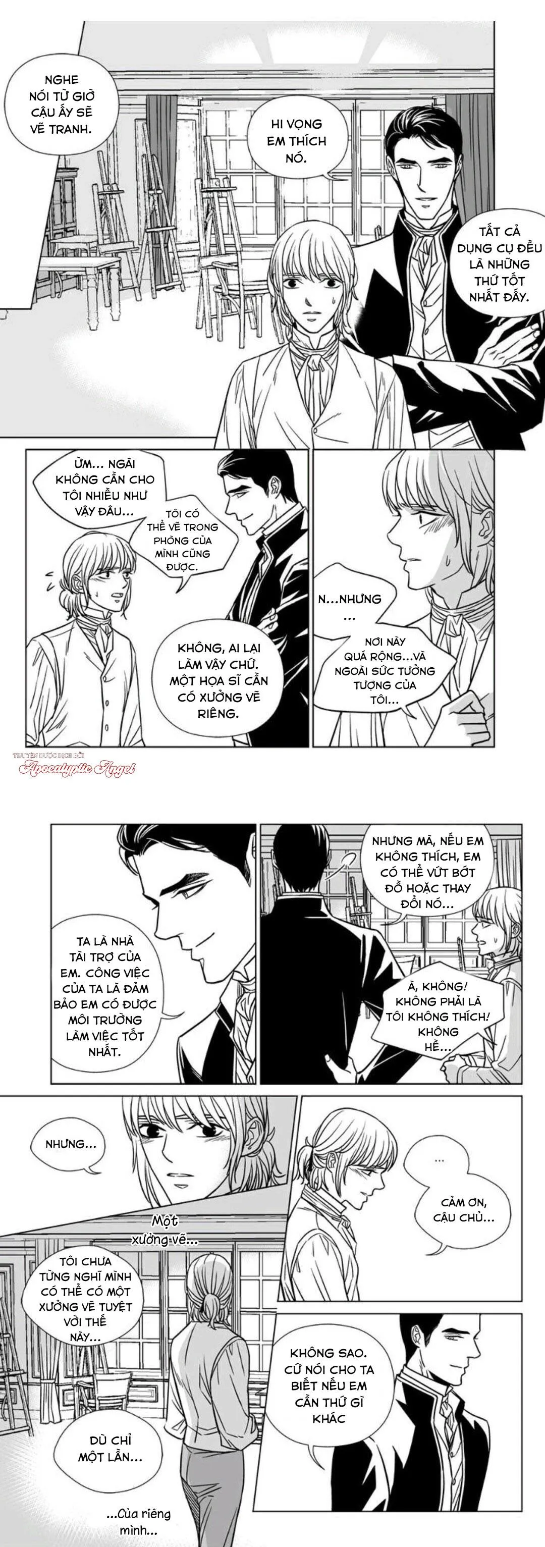 Hoạ Sư Sau Bức Màn Chapter 13 Trang 7