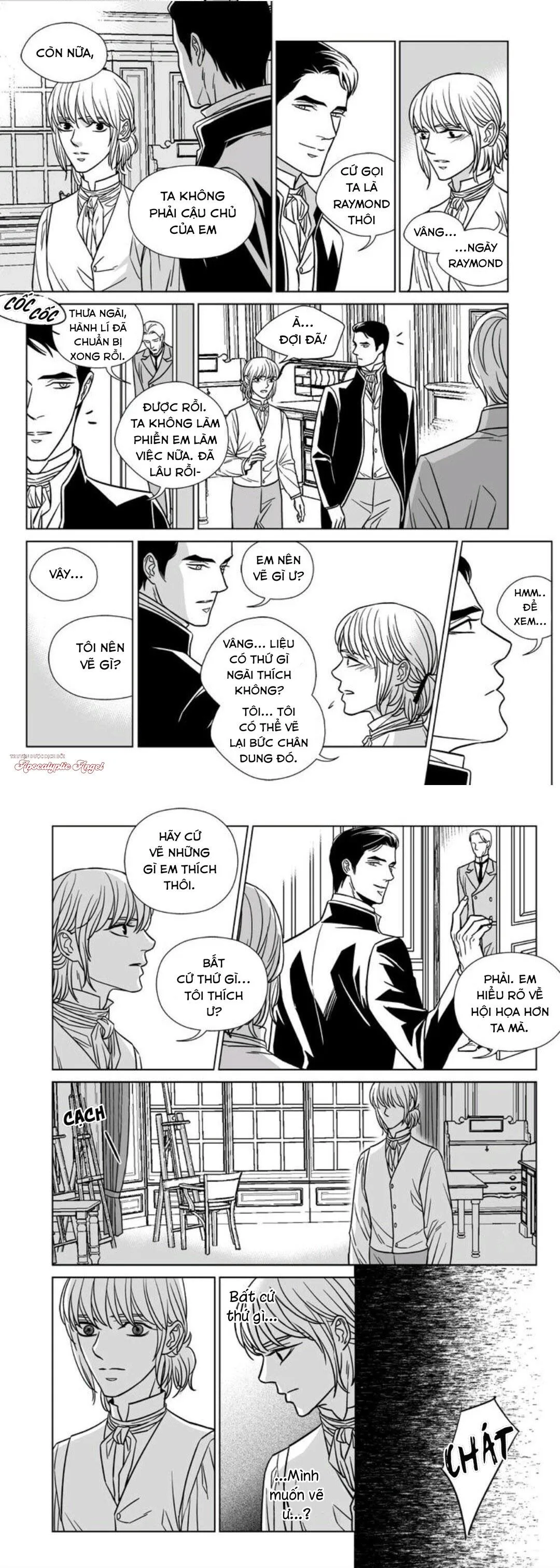 Hoạ Sư Sau Bức Màn Chapter 13 Trang 8