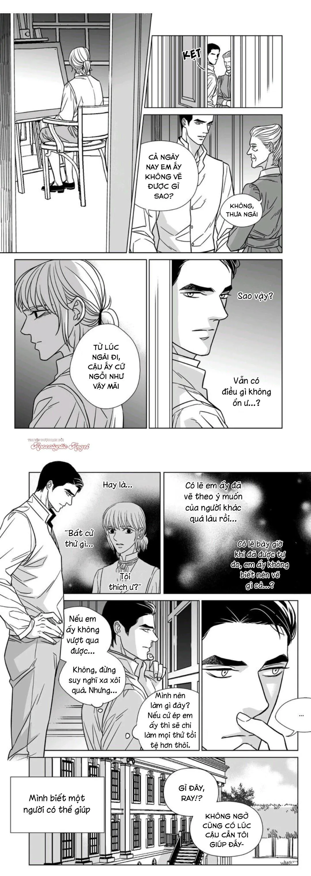 Hoạ Sư Sau Bức Màn Chapter 13 Trang 11