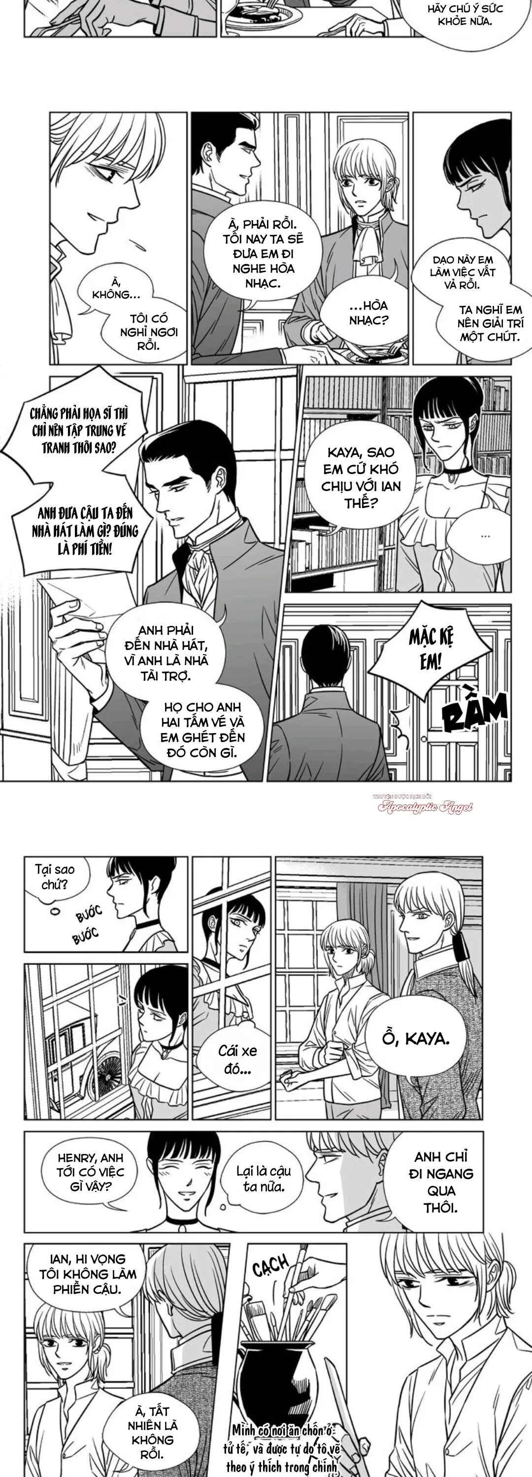 Hoạ Sư Sau Bức Màn Chapter 14 Trang 9