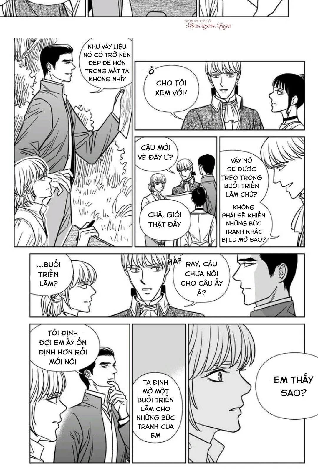 Hoạ Sư Sau Bức Màn Chapter 15 Trang 8