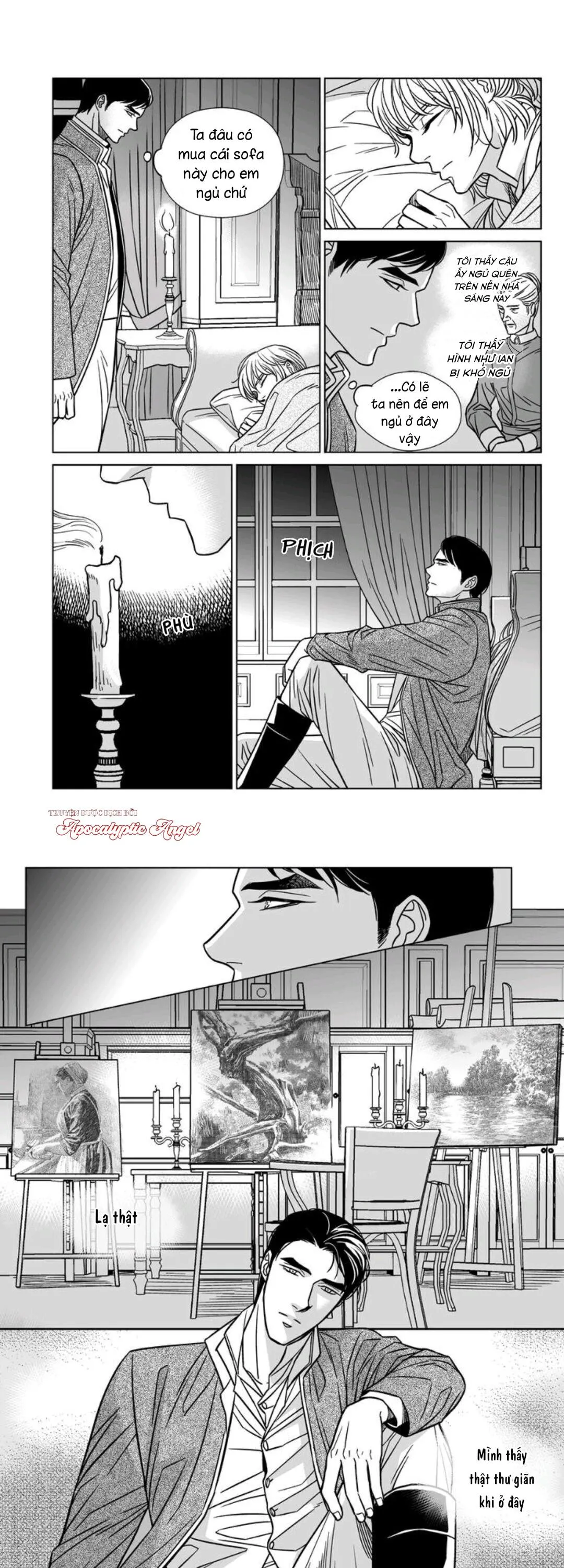 Hoạ Sư Sau Bức Màn Chapter 17 Trang 7