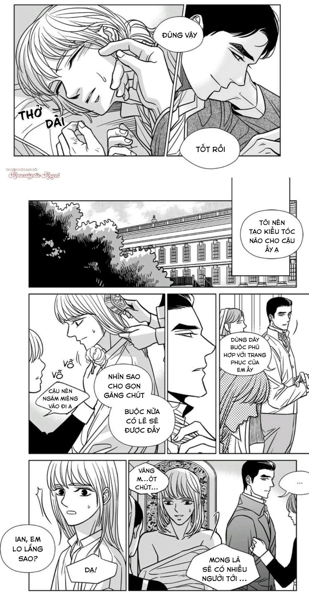 Hoạ Sư Sau Bức Màn Chapter 17 Trang 8