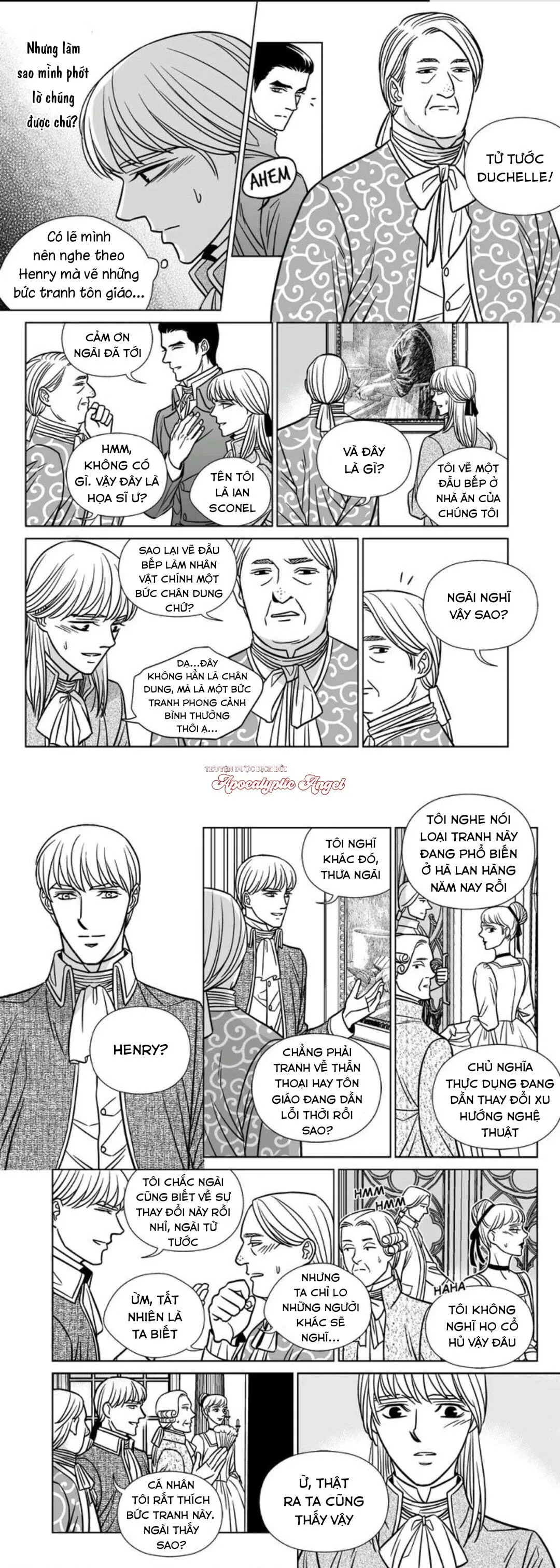 Hoạ Sư Sau Bức Màn Chapter 17 Trang 11