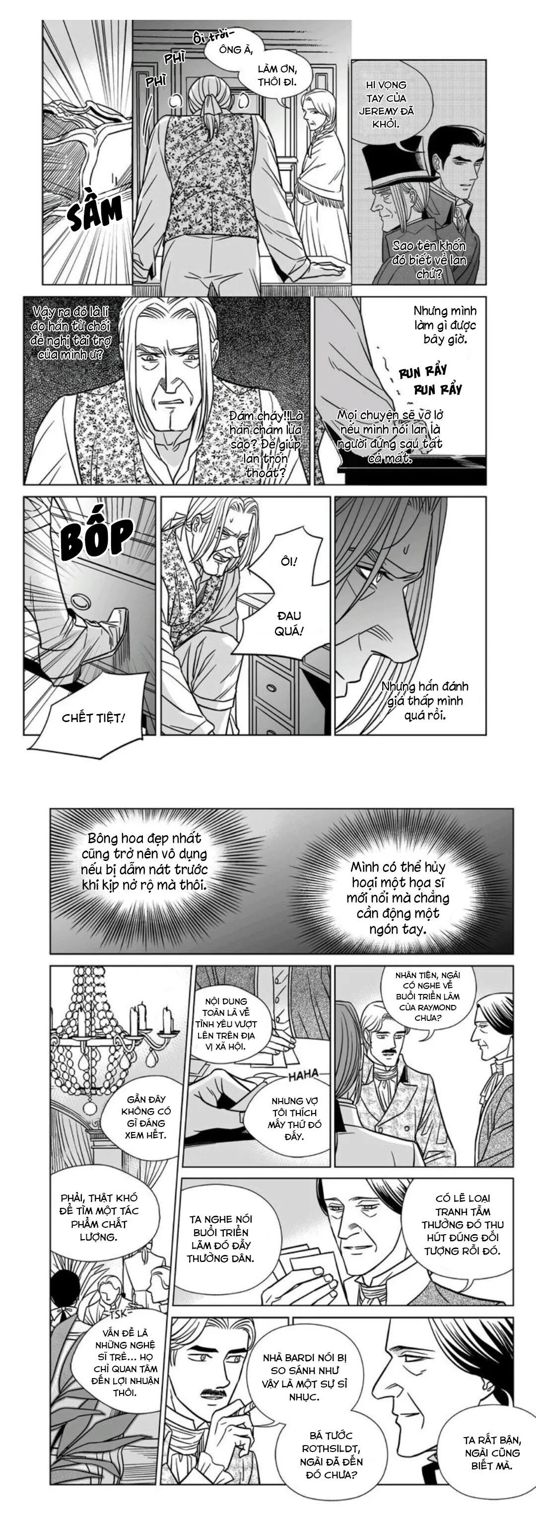 Hoạ Sư Sau Bức Màn Chapter 19 Trang 10