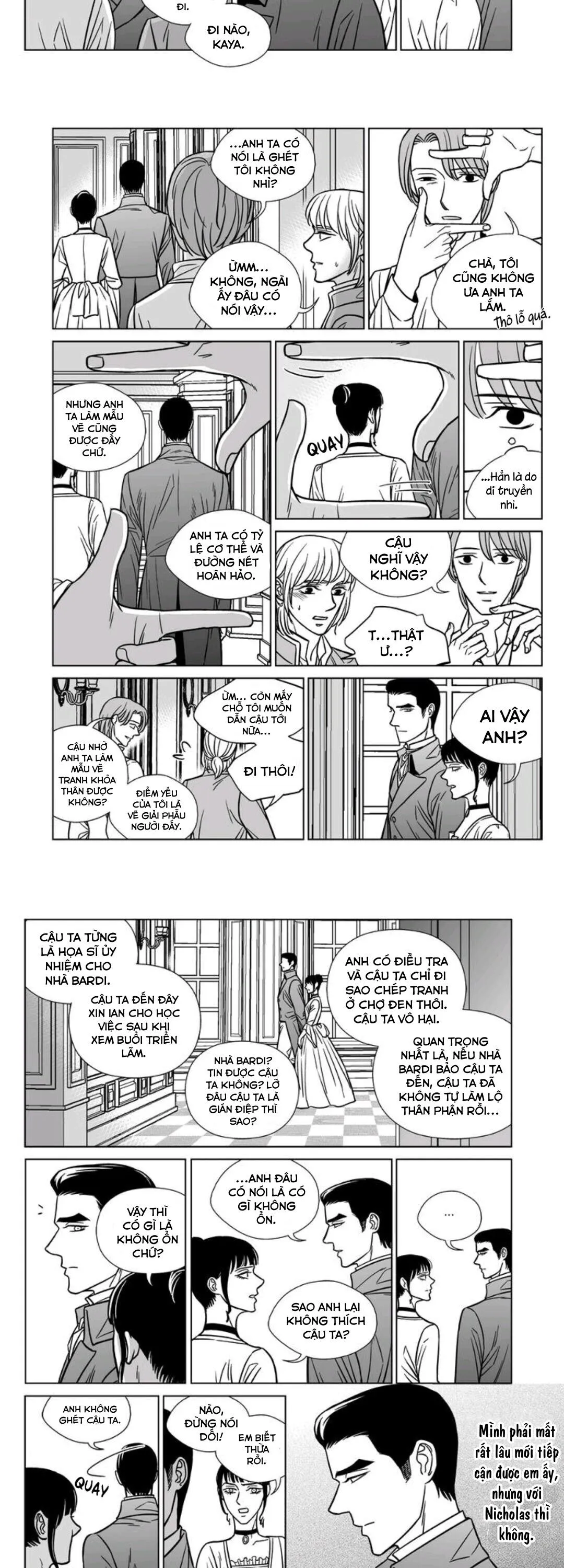 Hoạ Sư Sau Bức Màn Chapter 22 Trang 10