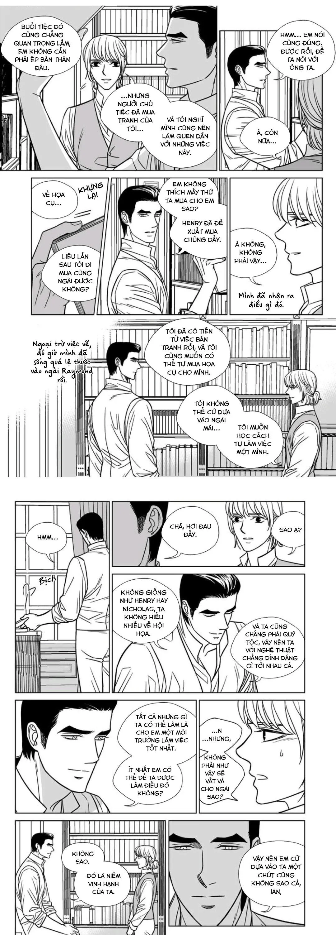 Hoạ Sư Sau Bức Màn Chapter 25 Trang 4