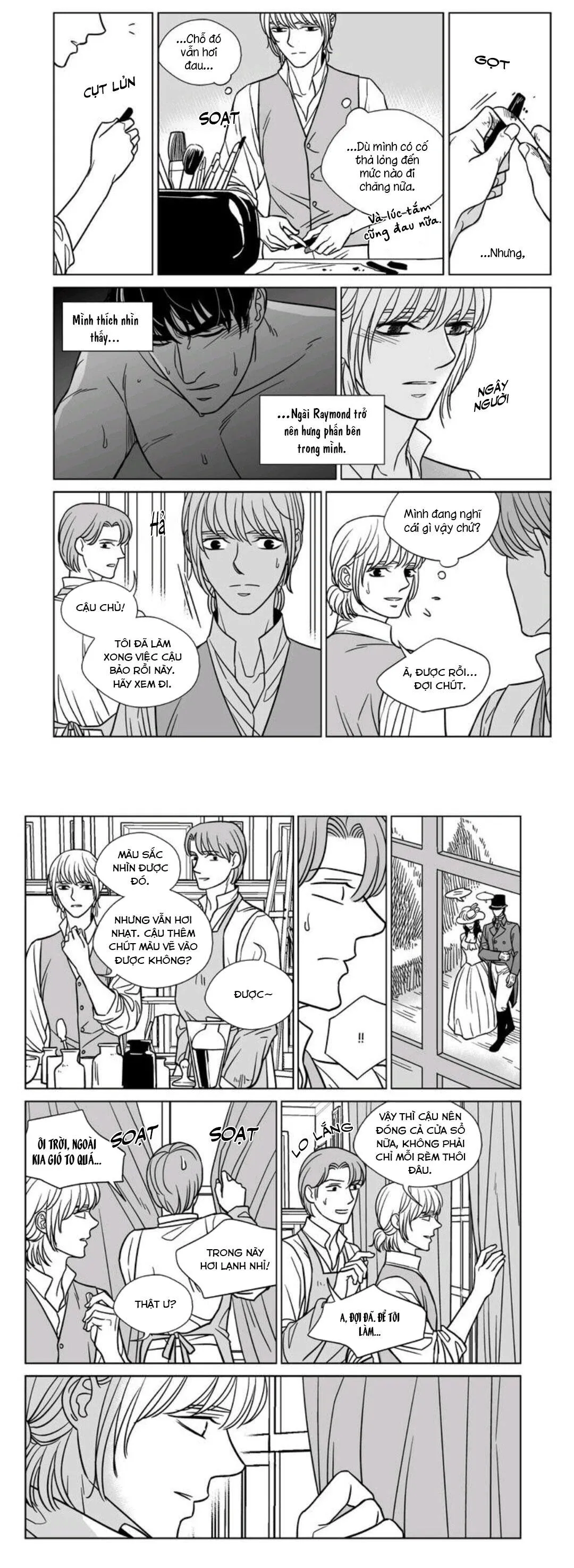 Hoạ Sư Sau Bức Màn Chapter 28 Trang 10