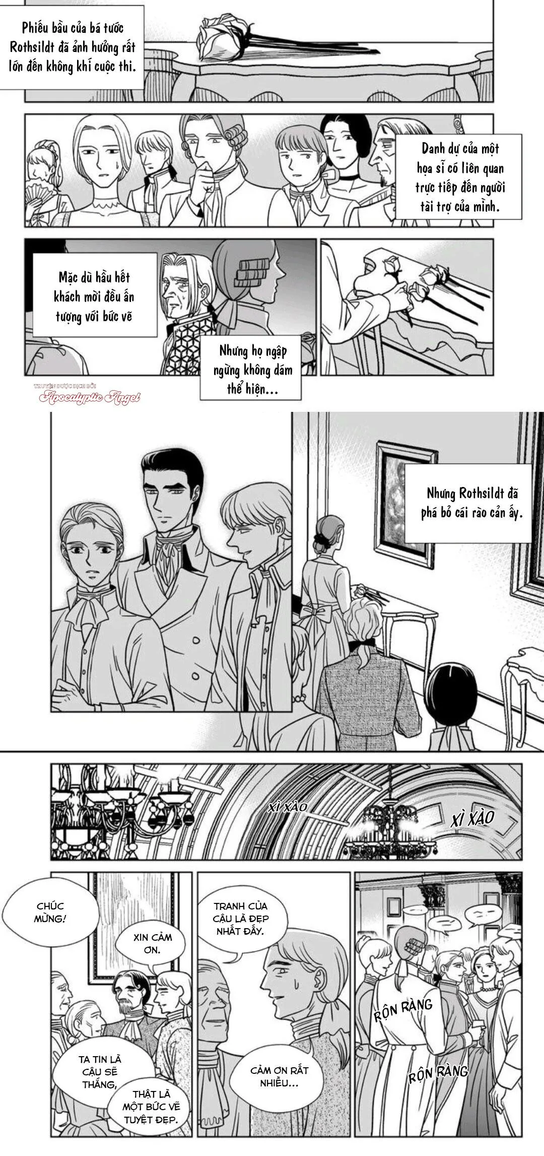 Hoạ Sư Sau Bức Màn Chapter 30 Trang 10