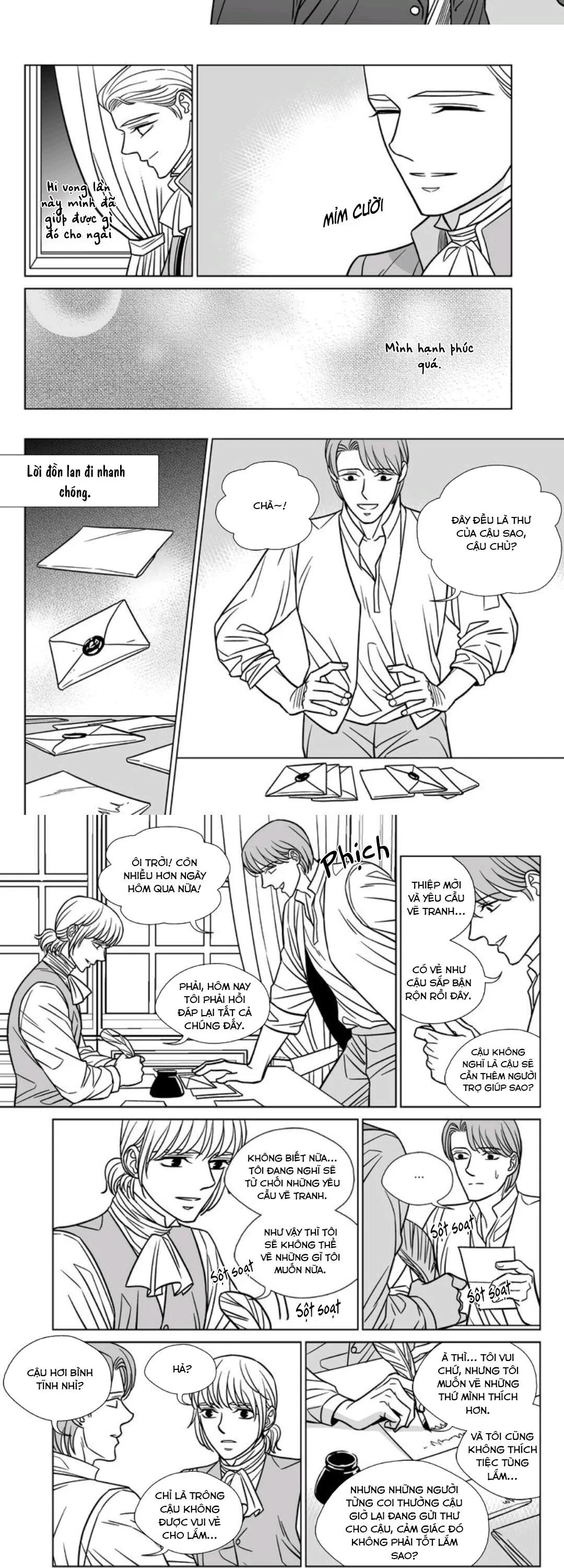 Hoạ Sư Sau Bức Màn Chapter 31 Trang 4