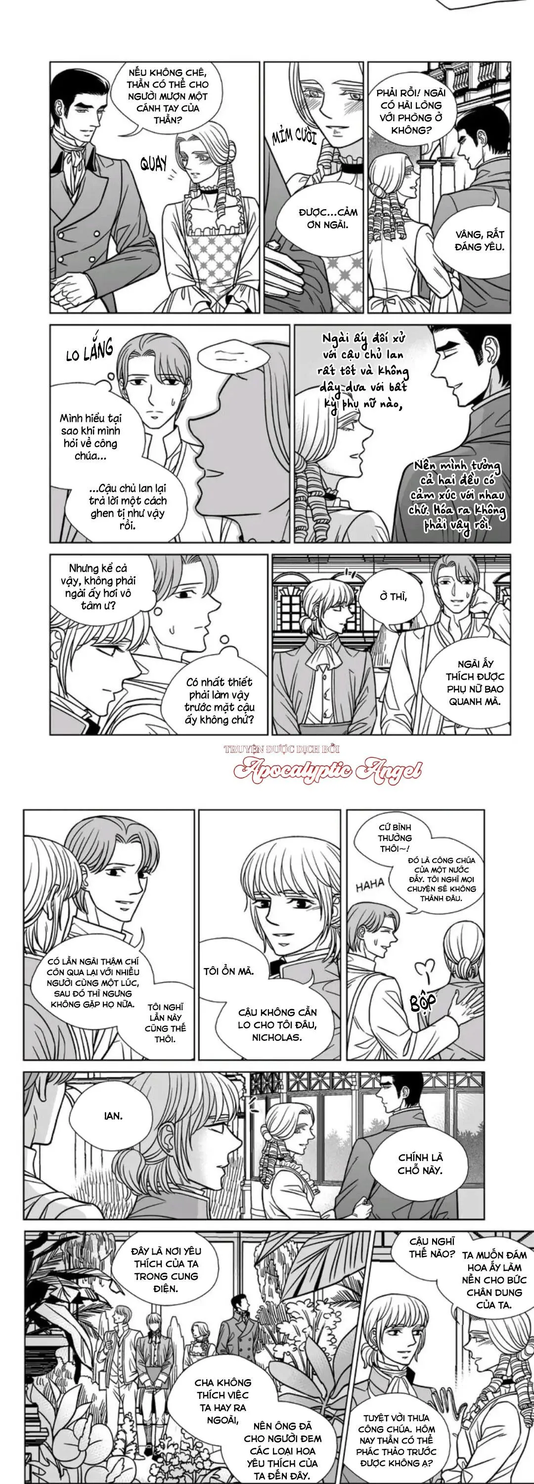 Hoạ Sư Sau Bức Màn Chapter 35 Trang 4