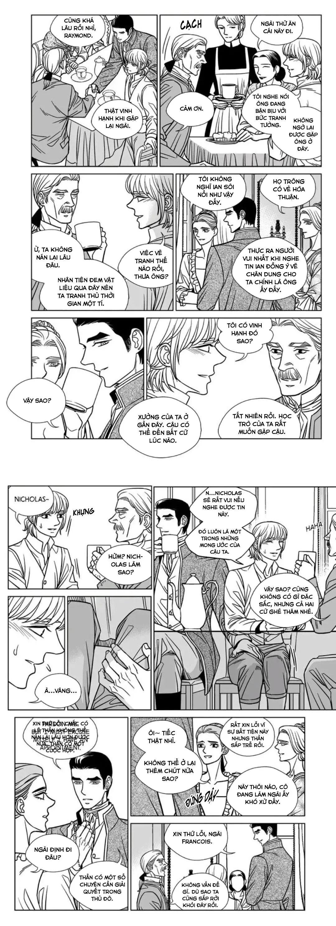 Hoạ Sư Sau Bức Màn Chapter 35 Trang 10