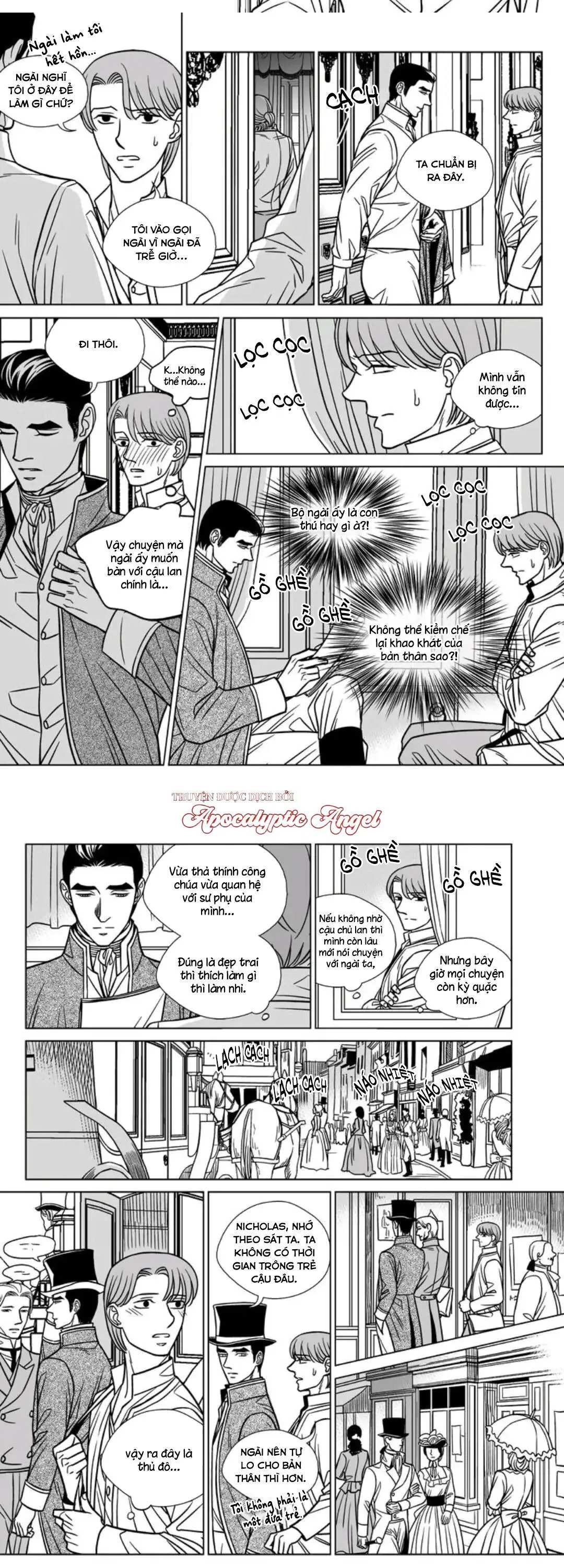 Hoạ Sư Sau Bức Màn Chapter 36 Trang 3