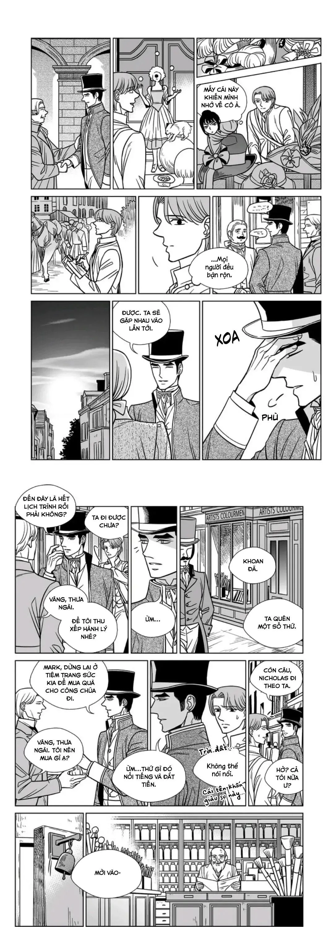 Hoạ Sư Sau Bức Màn Chapter 36 Trang 4