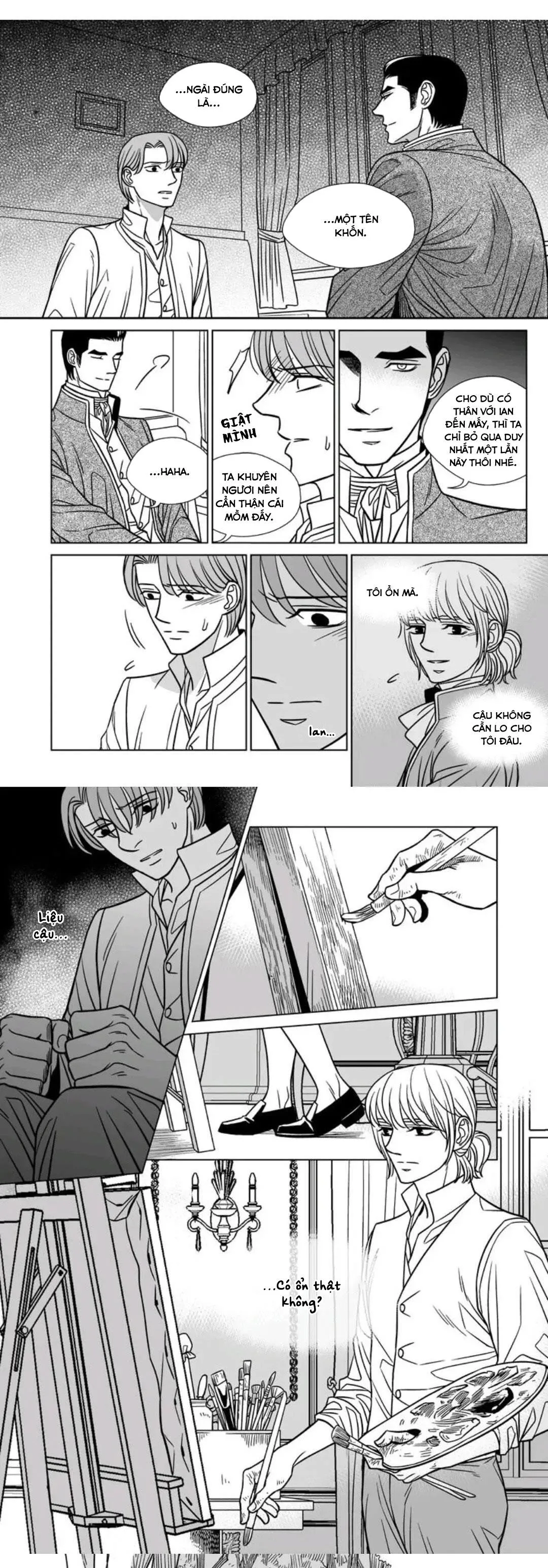 Hoạ Sư Sau Bức Màn Chapter 36 Trang 8