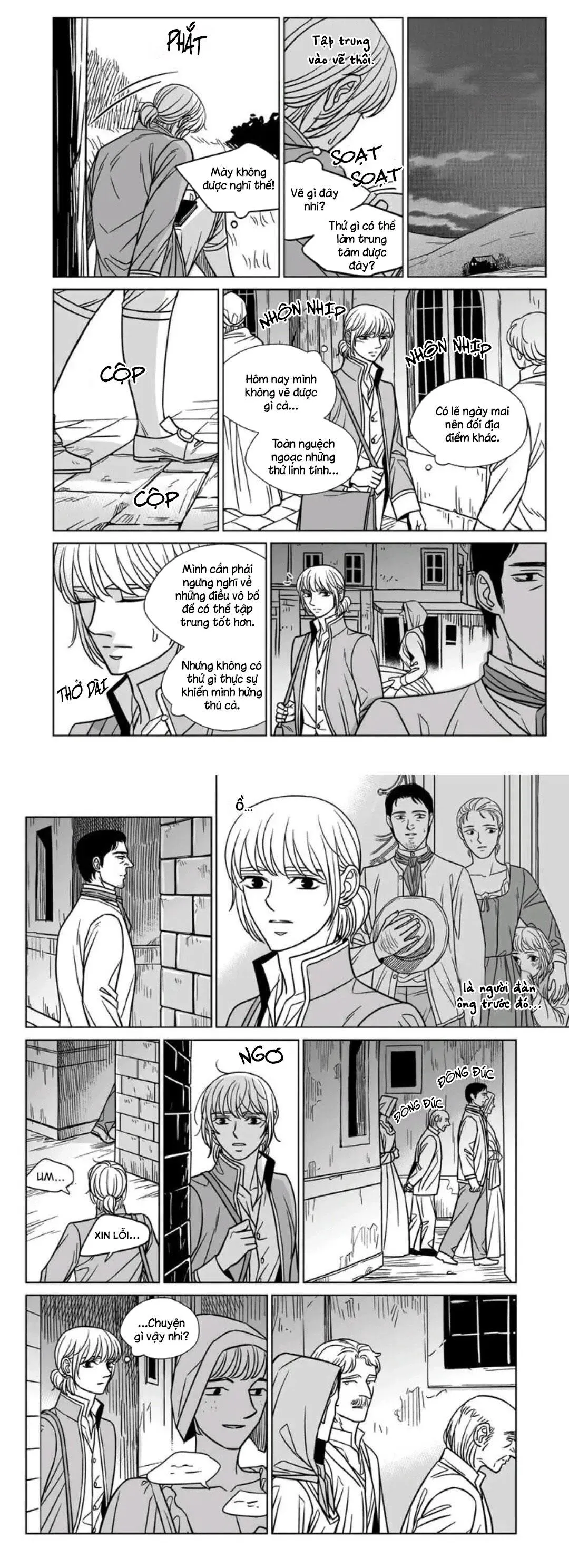 Hoạ Sư Sau Bức Màn Chapter 37 Trang 9