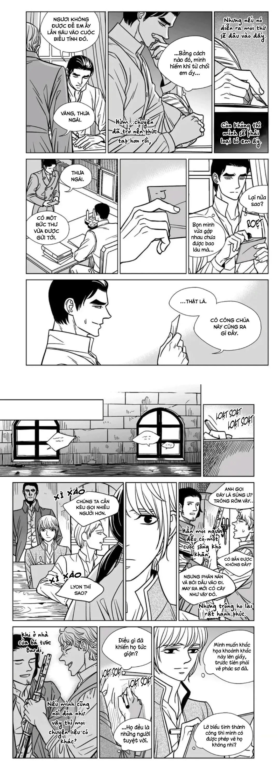 Hoạ Sư Sau Bức Màn Chapter 38 Trang 7