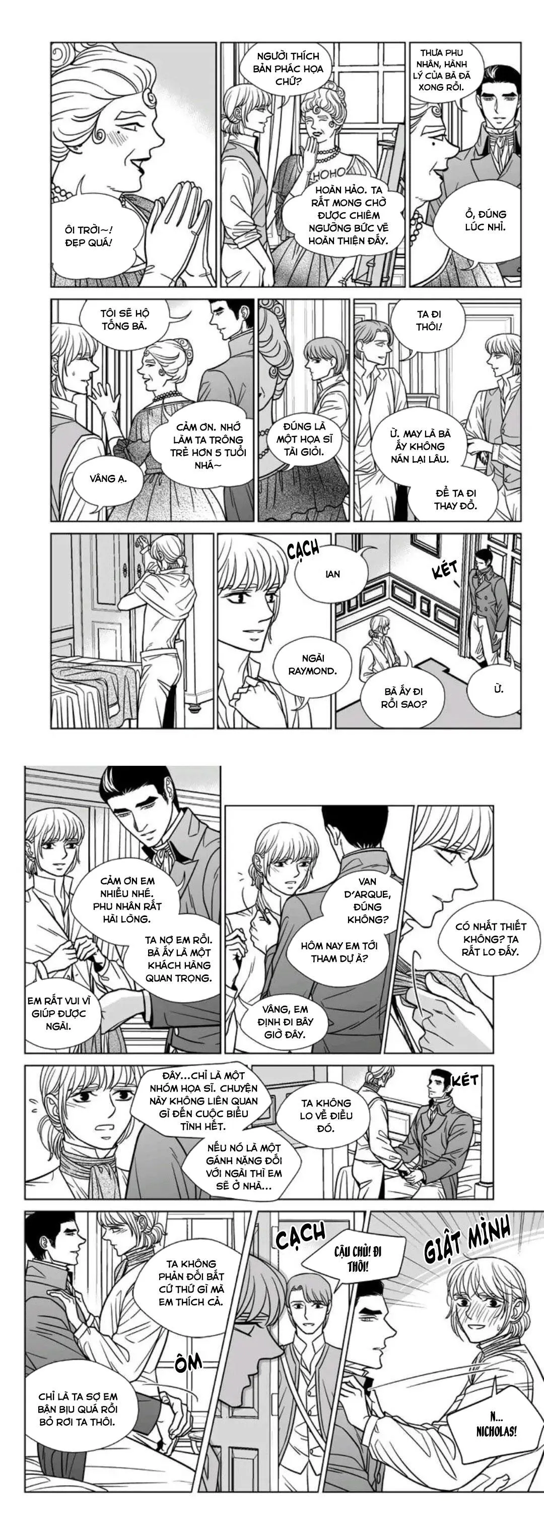 Hoạ Sư Sau Bức Màn Chapter 40 Trang 8