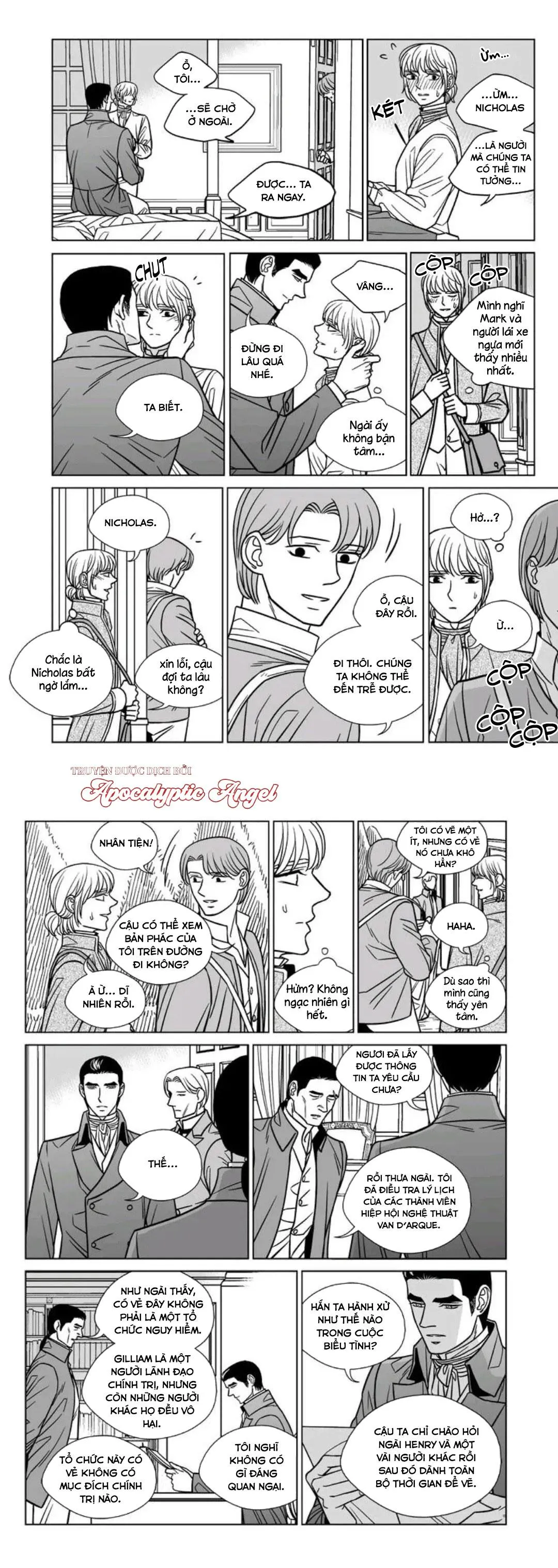 Hoạ Sư Sau Bức Màn Chapter 40 Trang 9