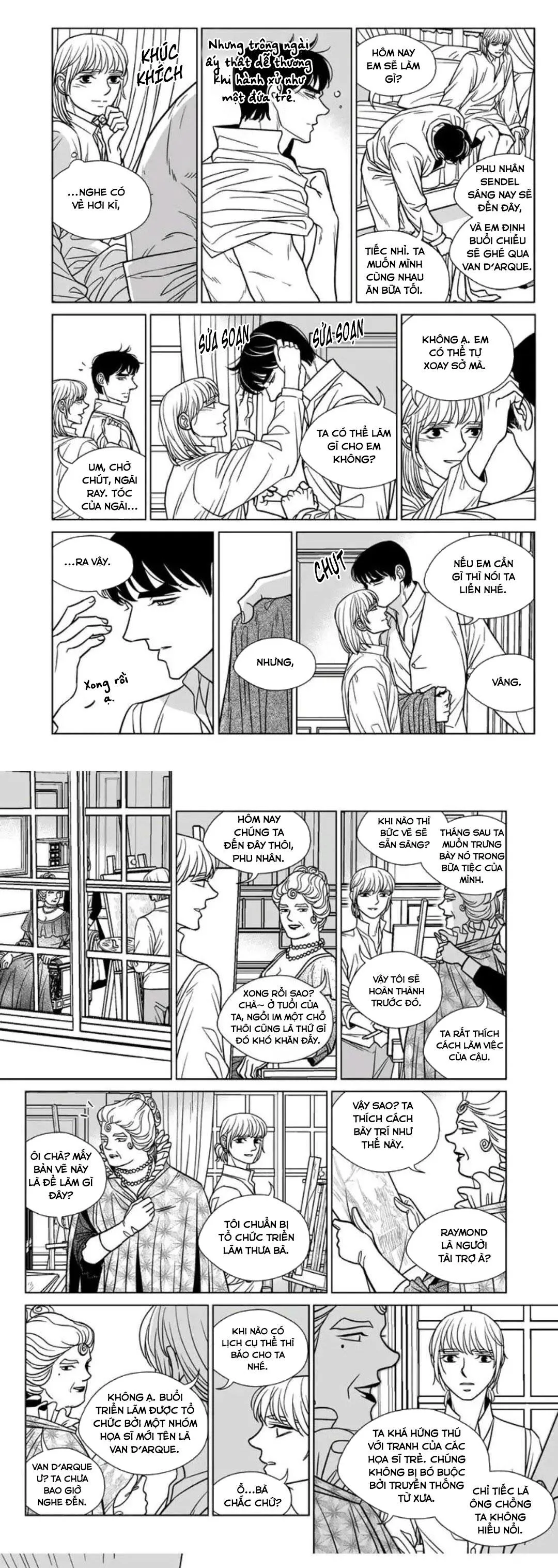 Hoạ Sư Sau Bức Màn Chapter 41 Trang 8