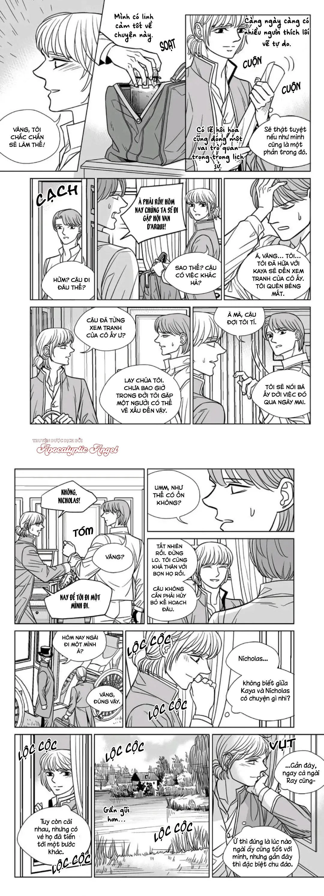 Hoạ Sư Sau Bức Màn Chapter 41 Trang 9
