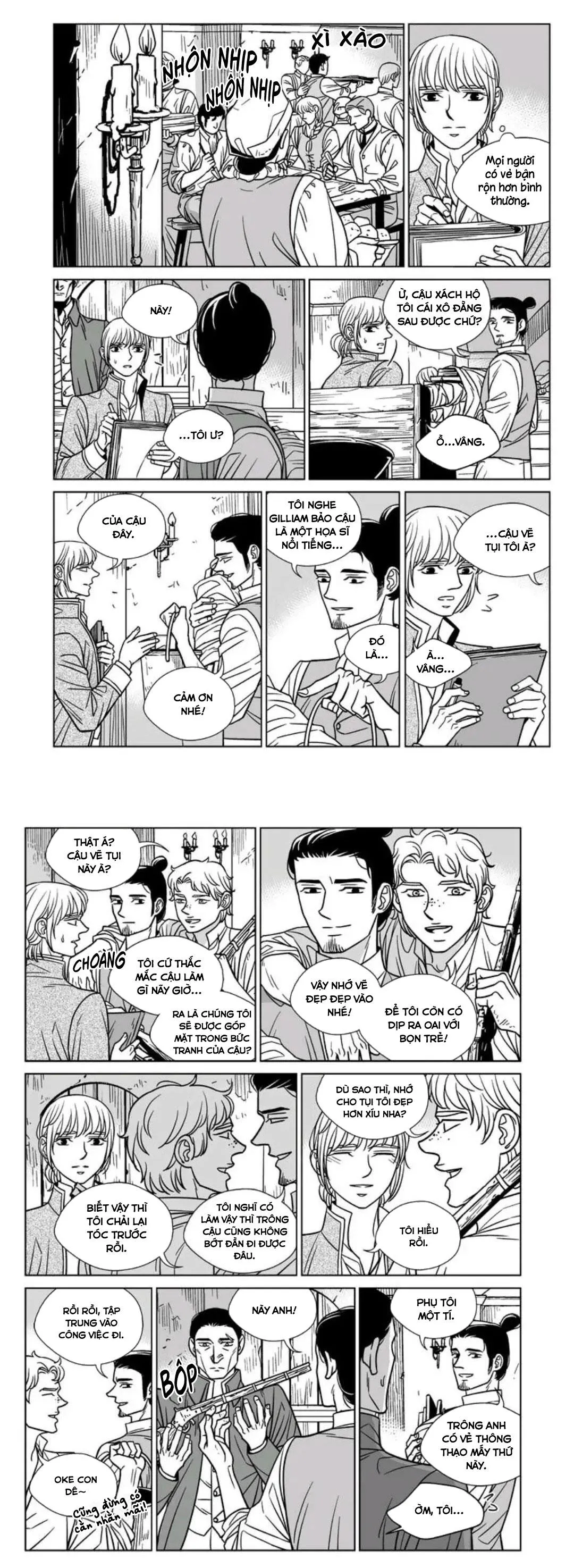 Hoạ Sư Sau Bức Màn Chapter 45 Trang 10