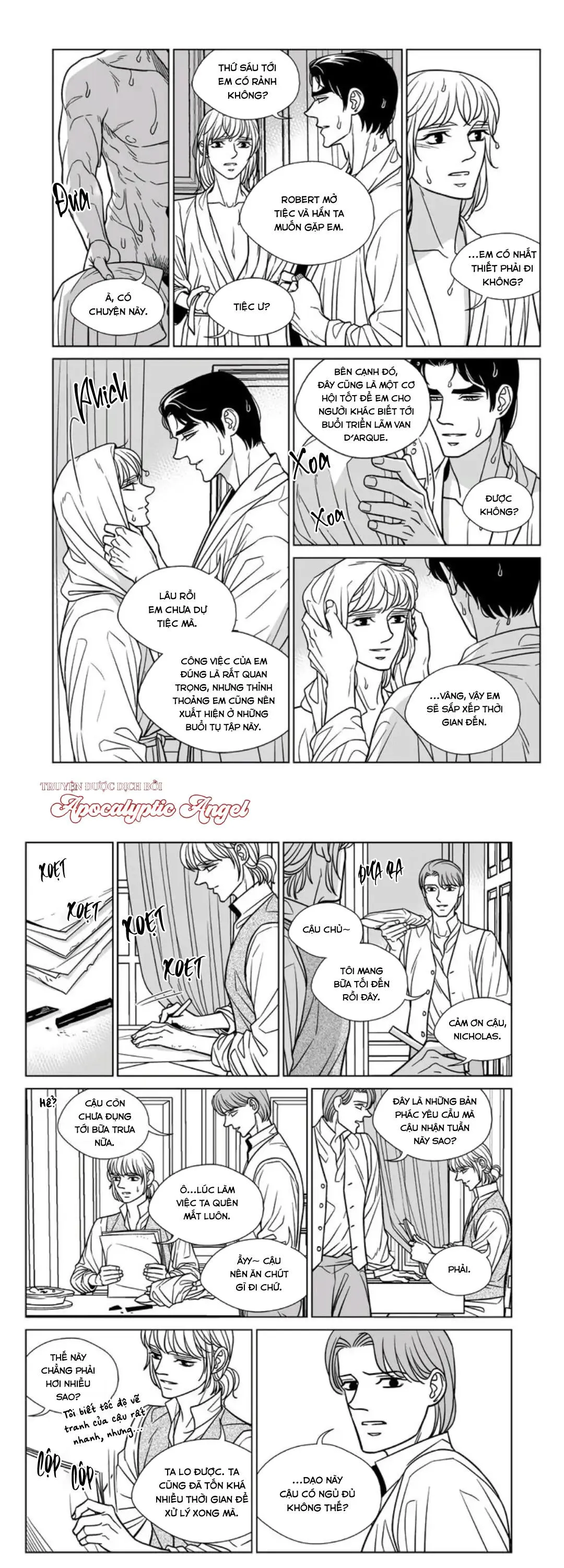 Hoạ Sư Sau Bức Màn Chapter 51 Trang 3