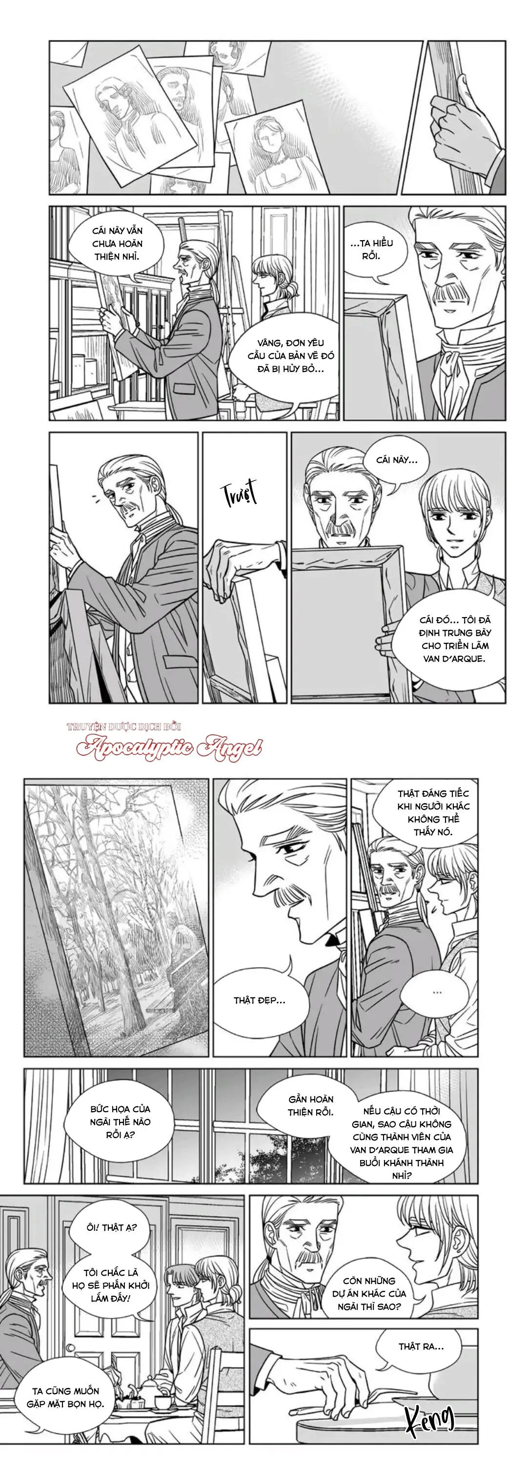 Hoạ Sư Sau Bức Màn Chapter 54 Trang 7