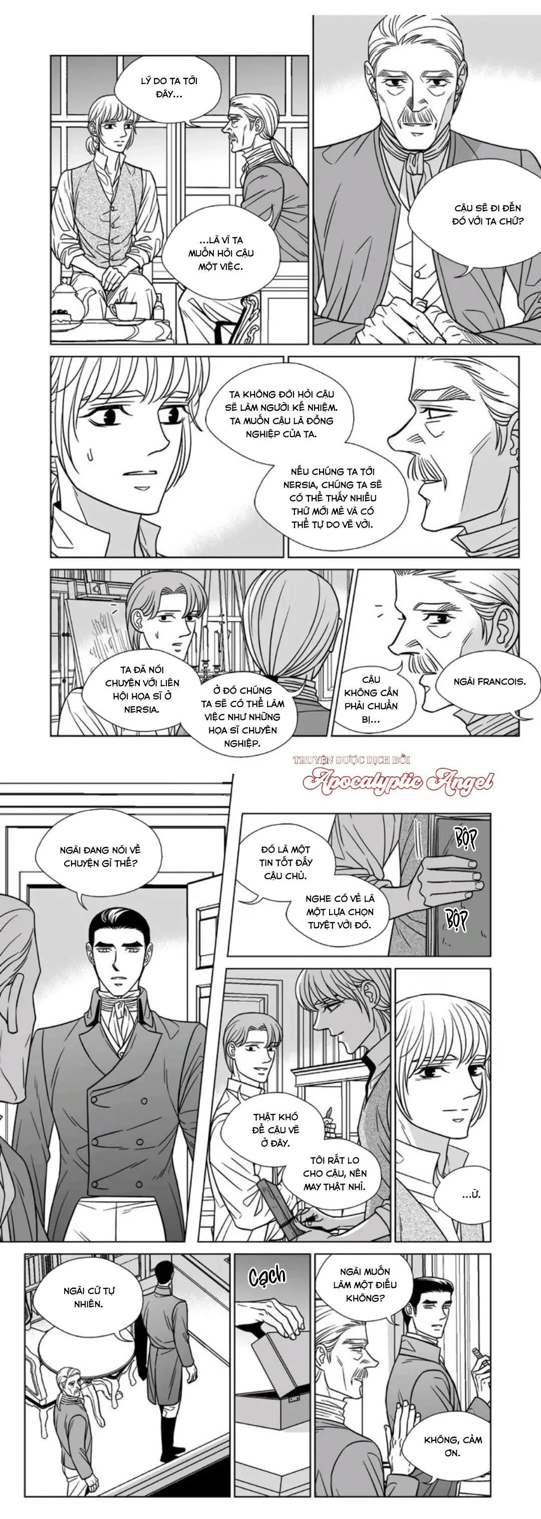 Hoạ Sư Sau Bức Màn Chapter 54 Trang 9