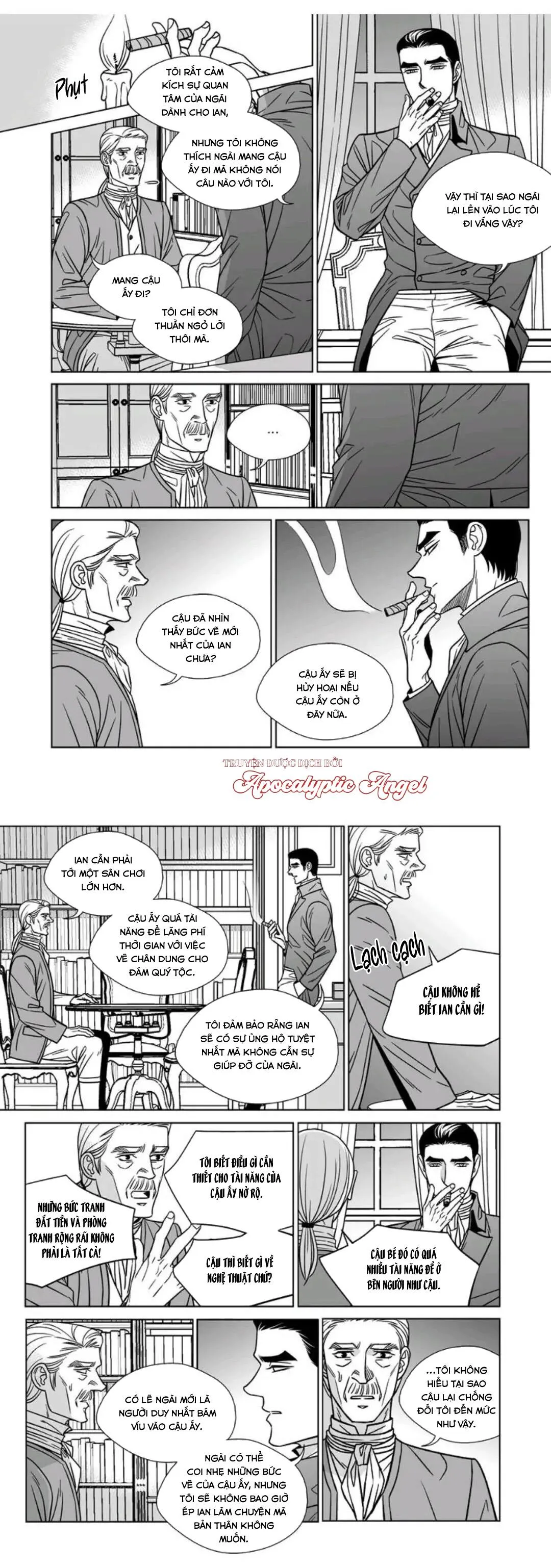 Hoạ Sư Sau Bức Màn Chapter 54 Trang 10