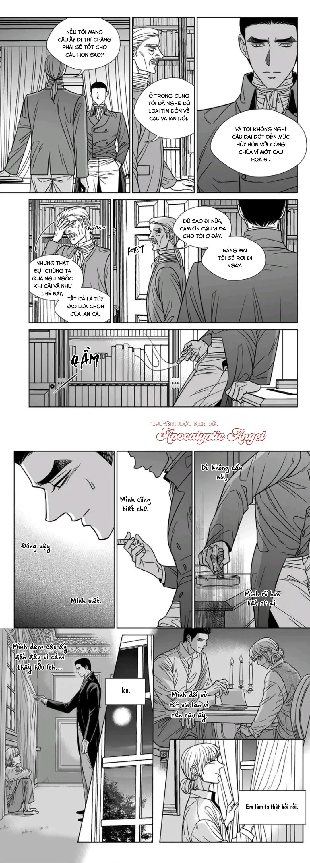 Hoạ Sư Sau Bức Màn Chapter 54 Trang 11
