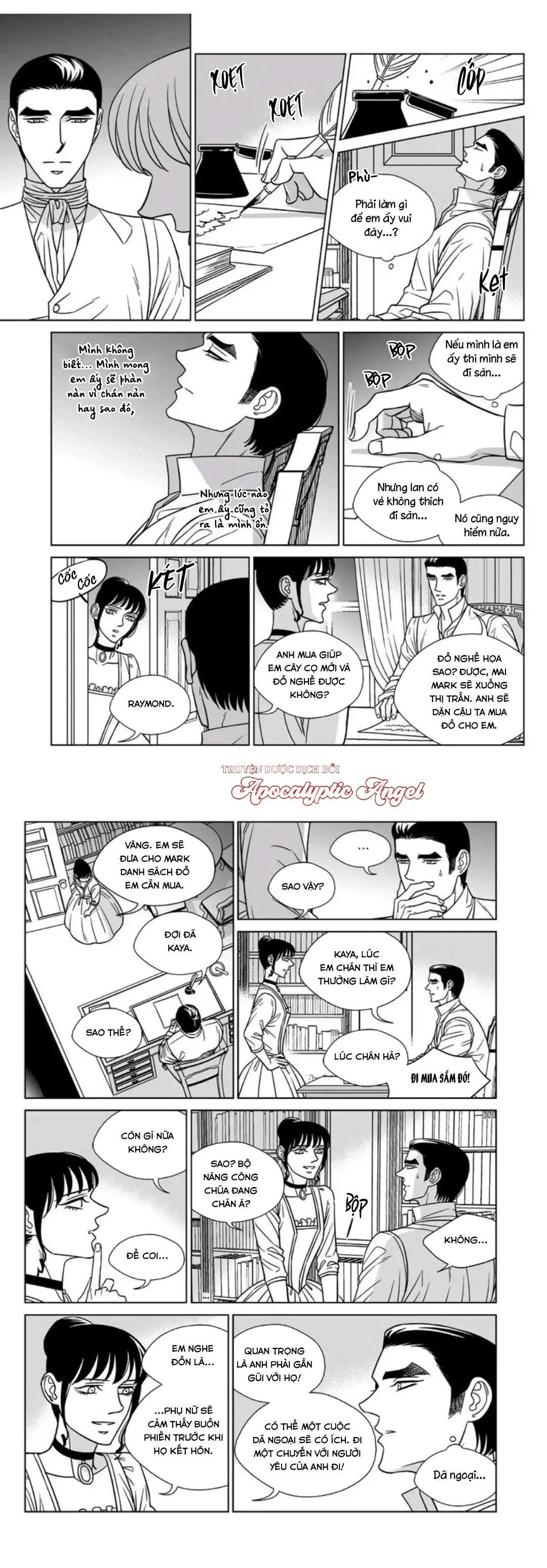 Hoạ Sư Sau Bức Màn Chapter 57 Trang 8