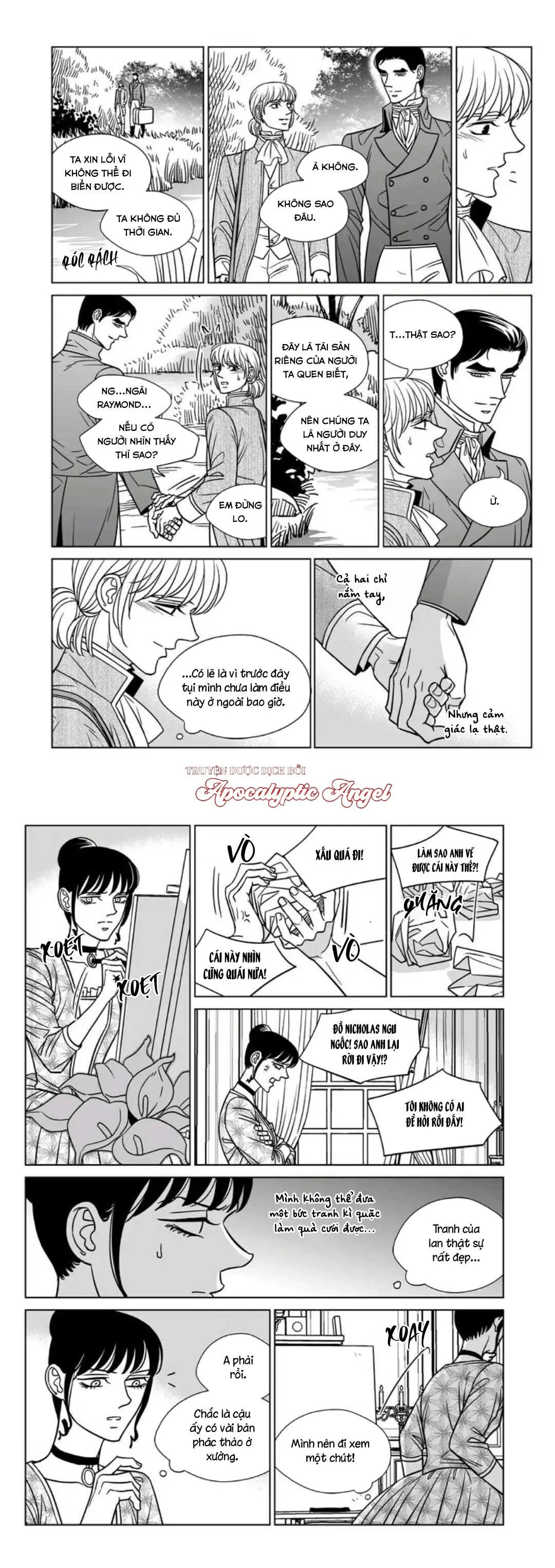 Hoạ Sư Sau Bức Màn Chapter 57 Trang 10