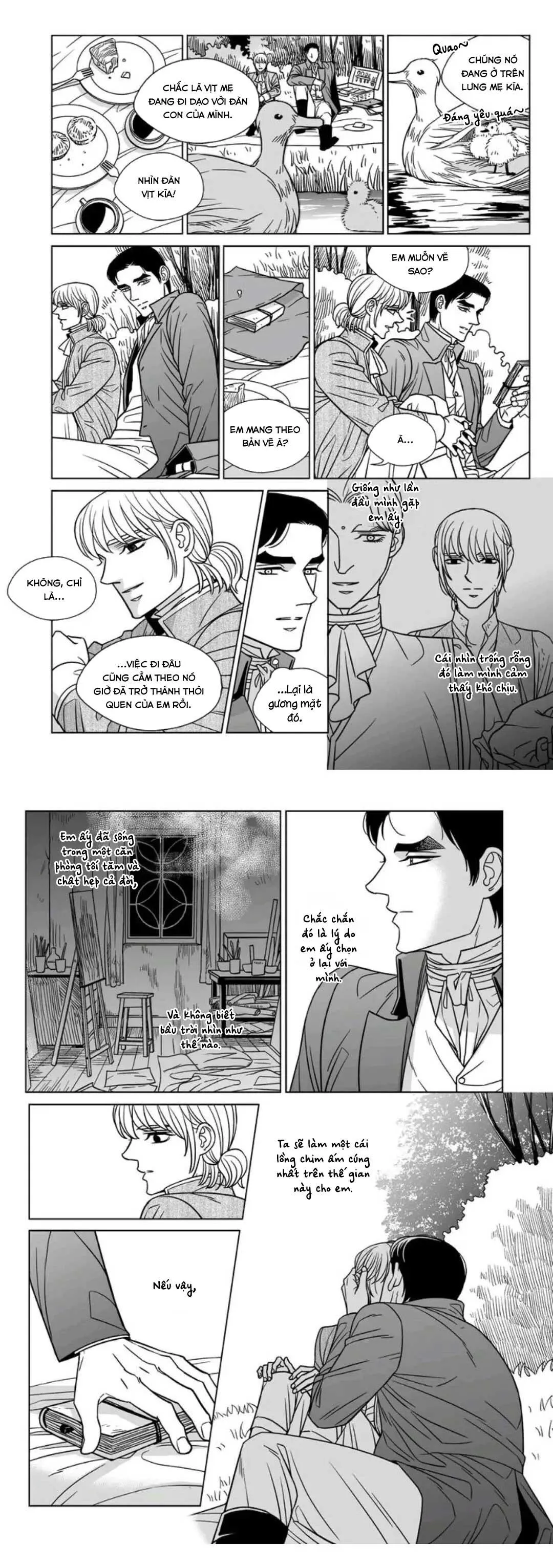 Hoạ Sư Sau Bức Màn Chapter 57 Trang 11