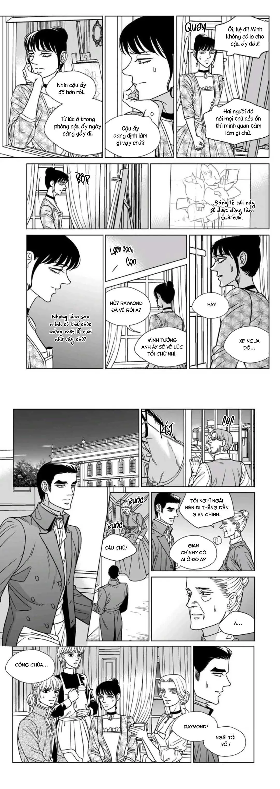 Hoạ Sư Sau Bức Màn Chapter 59 Trang 9