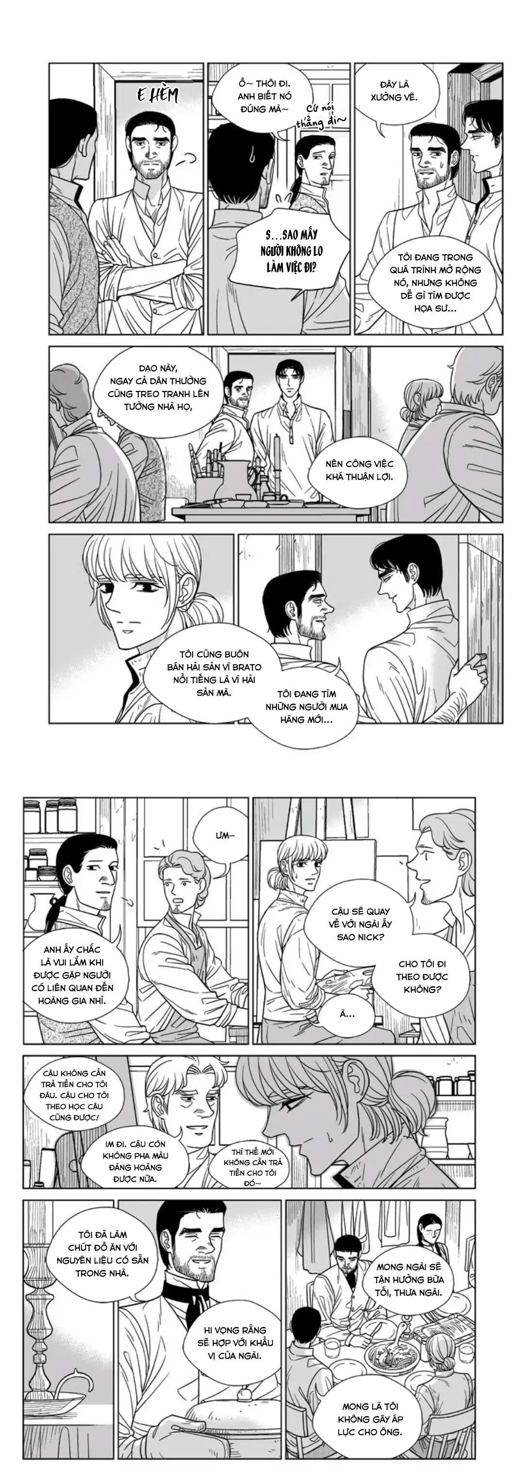 Hoạ Sư Sau Bức Màn Chapter 68 Trang 4