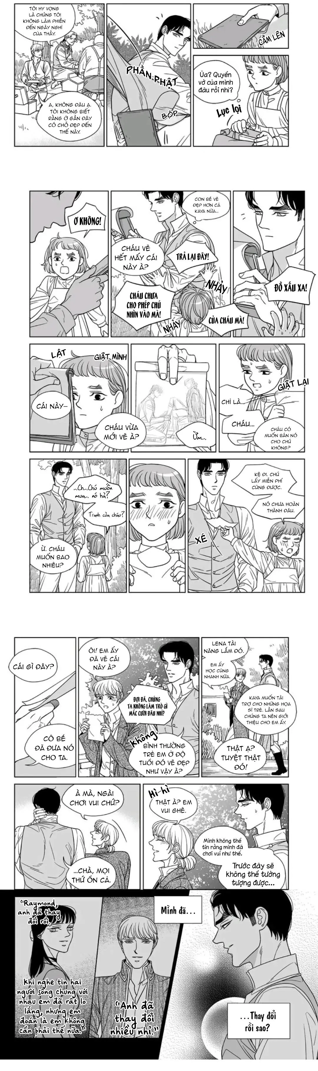 Hoạ Sư Sau Bức Màn Chapter 75 Trang 10