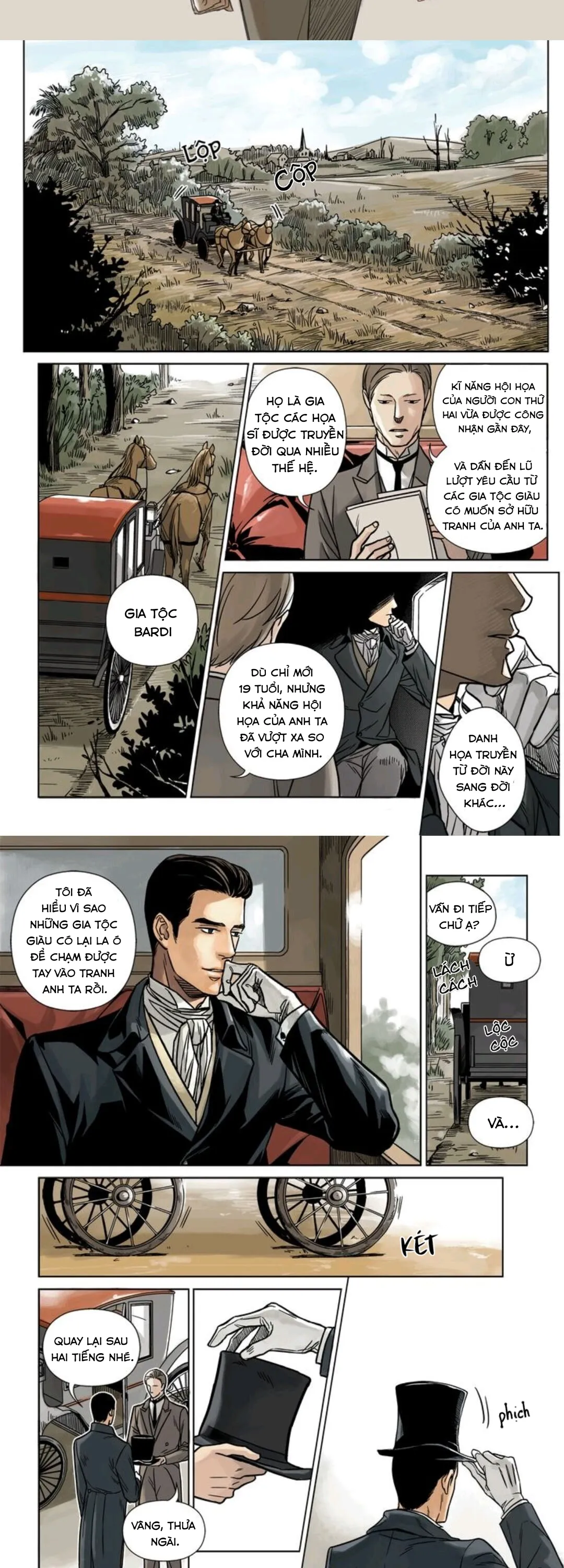 Hoạ Sư Sau Bức Màn Chapter 1 Trang 4