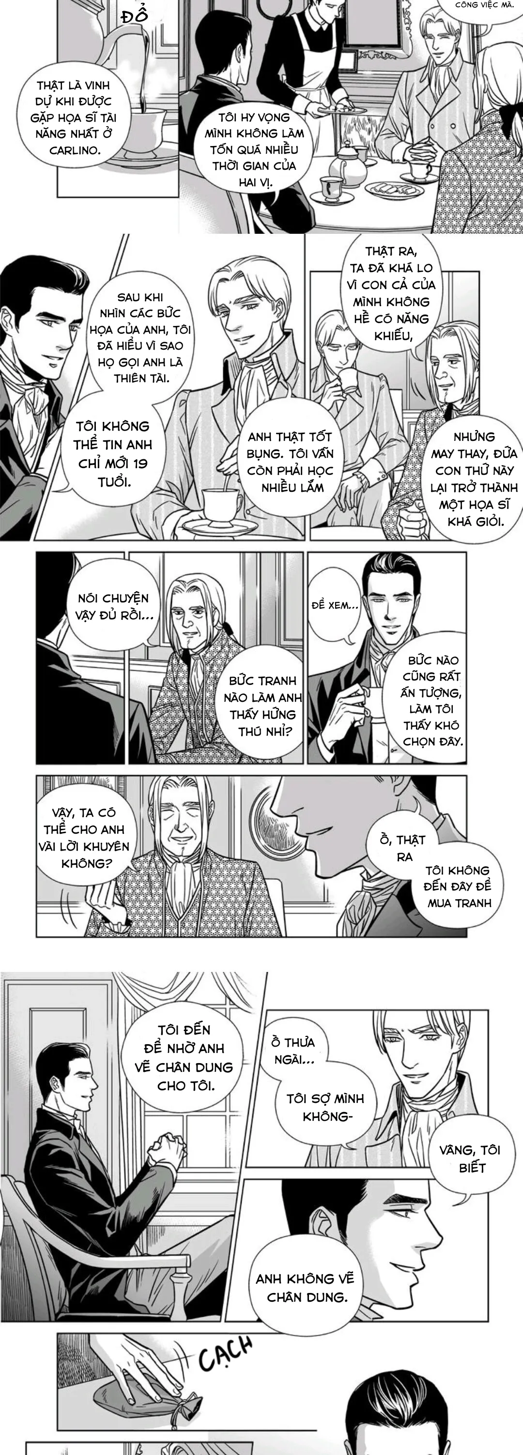 Hoạ Sư Sau Bức Màn Chapter 1 Trang 13